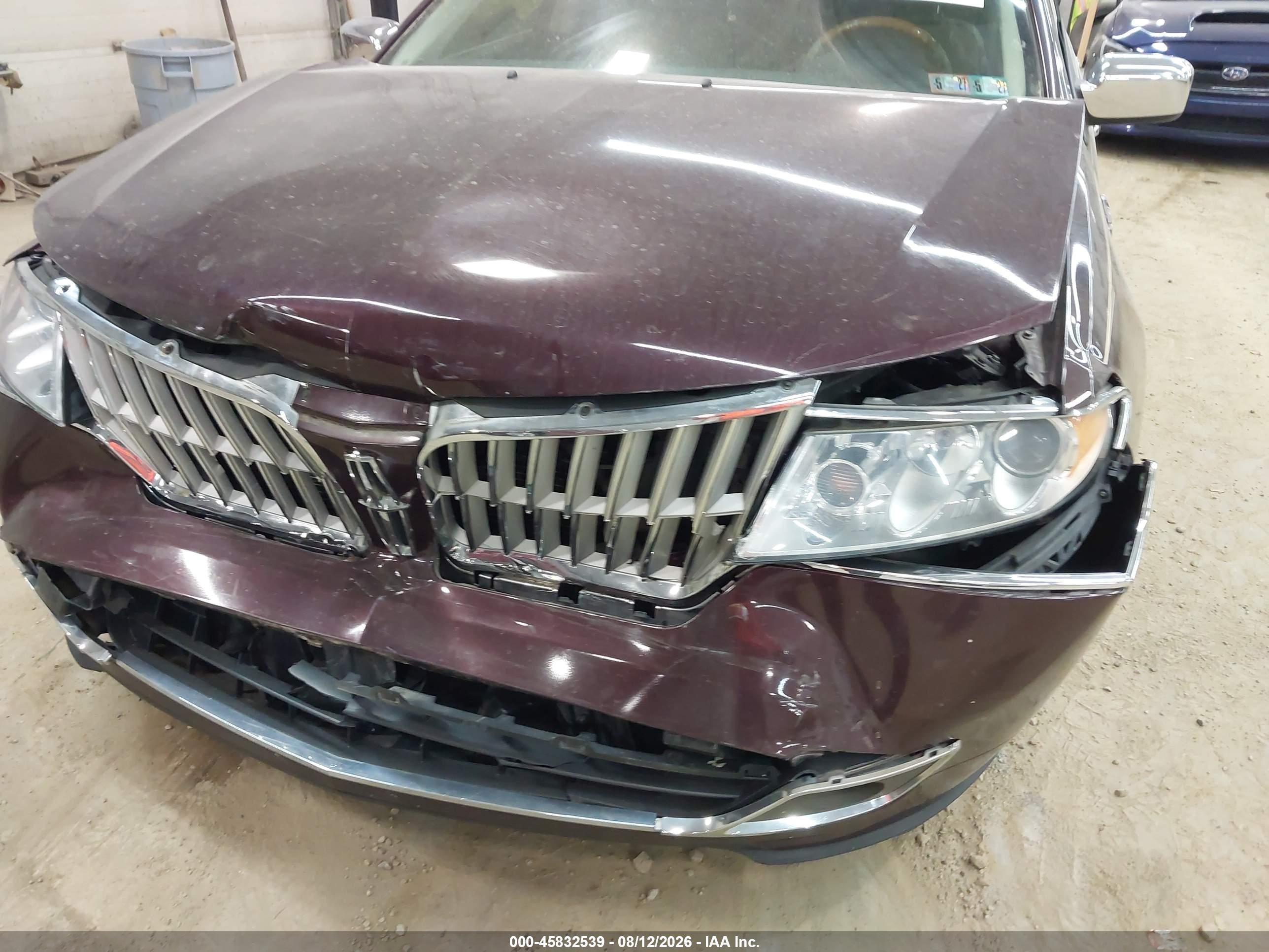 2011 Lincoln Mkz   Purple vin: 3LNHL2JC0BR775038