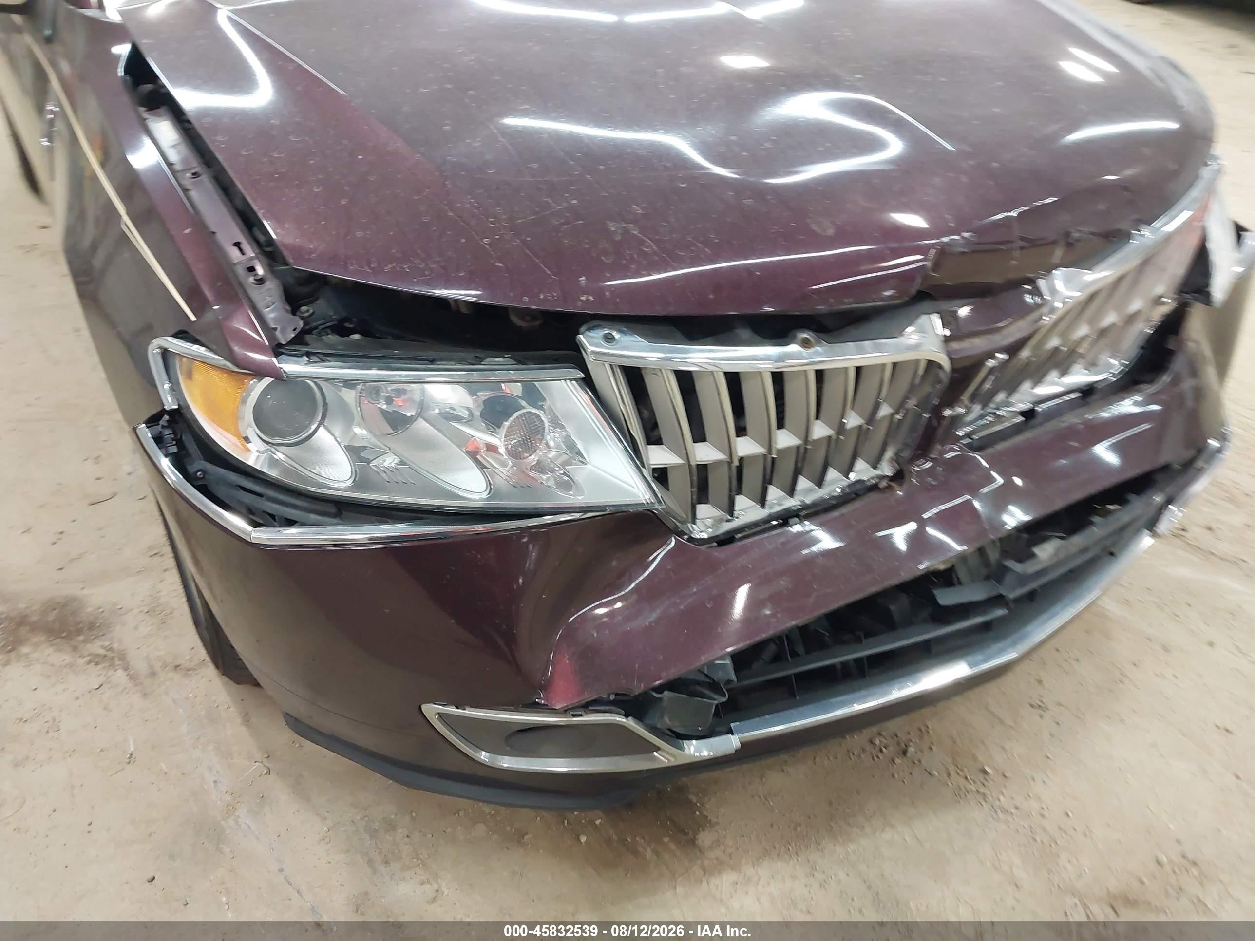 2011 Lincoln Mkz   Purple vin: 3LNHL2JC0BR775038
