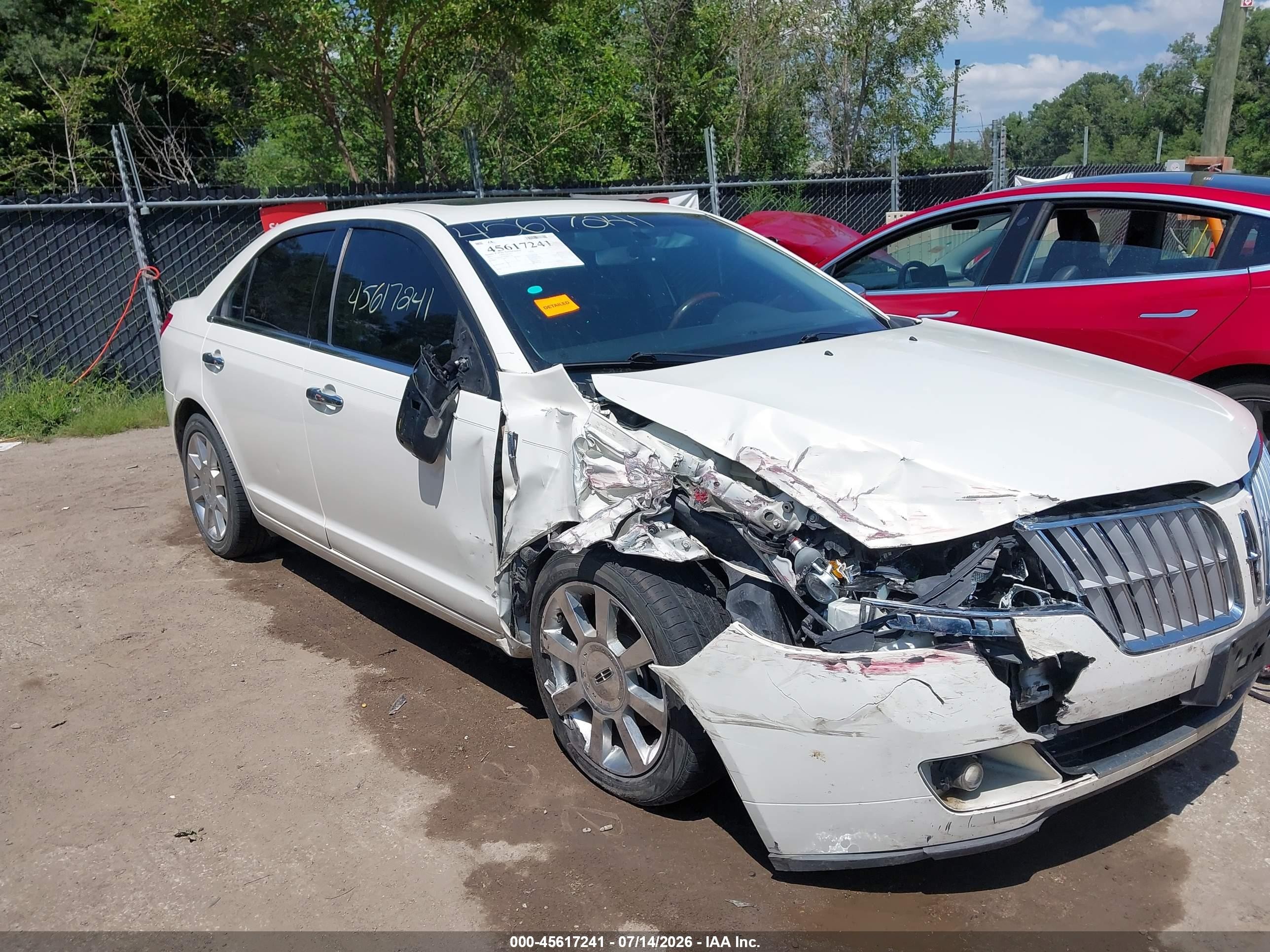 2012 Lincoln Mkz   White vin: 3LNHL2JC0CR803714