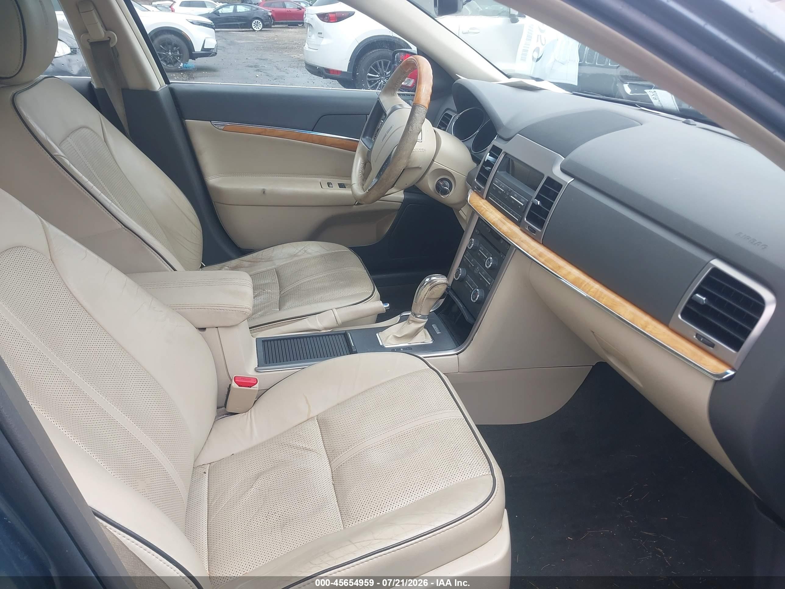 2012 Lincoln Mkz Blue vin: 3LNHL2JC0CR820478