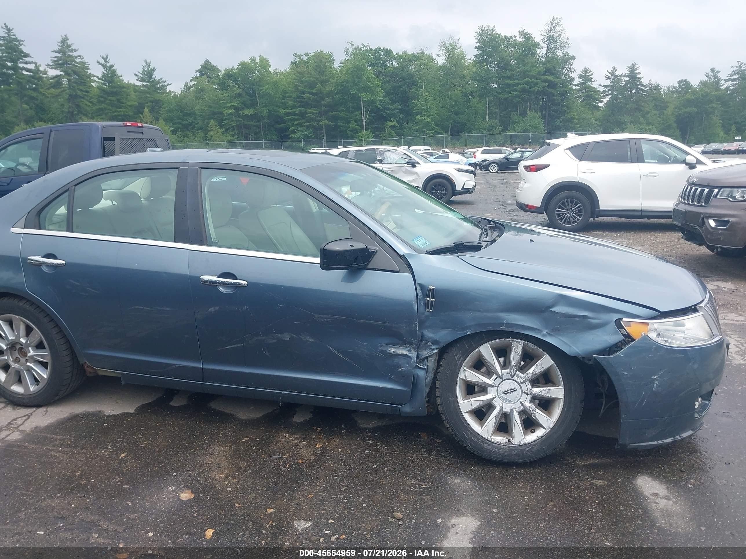 2012 Lincoln Mkz Blue vin: 3LNHL2JC0CR820478
