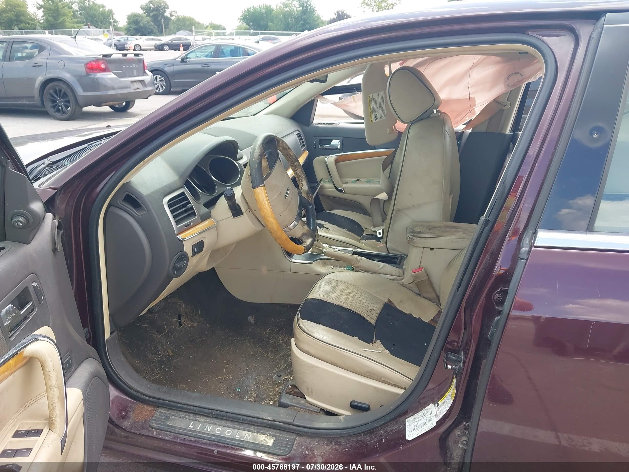 2011 Lincoln Mkz   Burgundy vin: 3LNHL2JC1BR771869