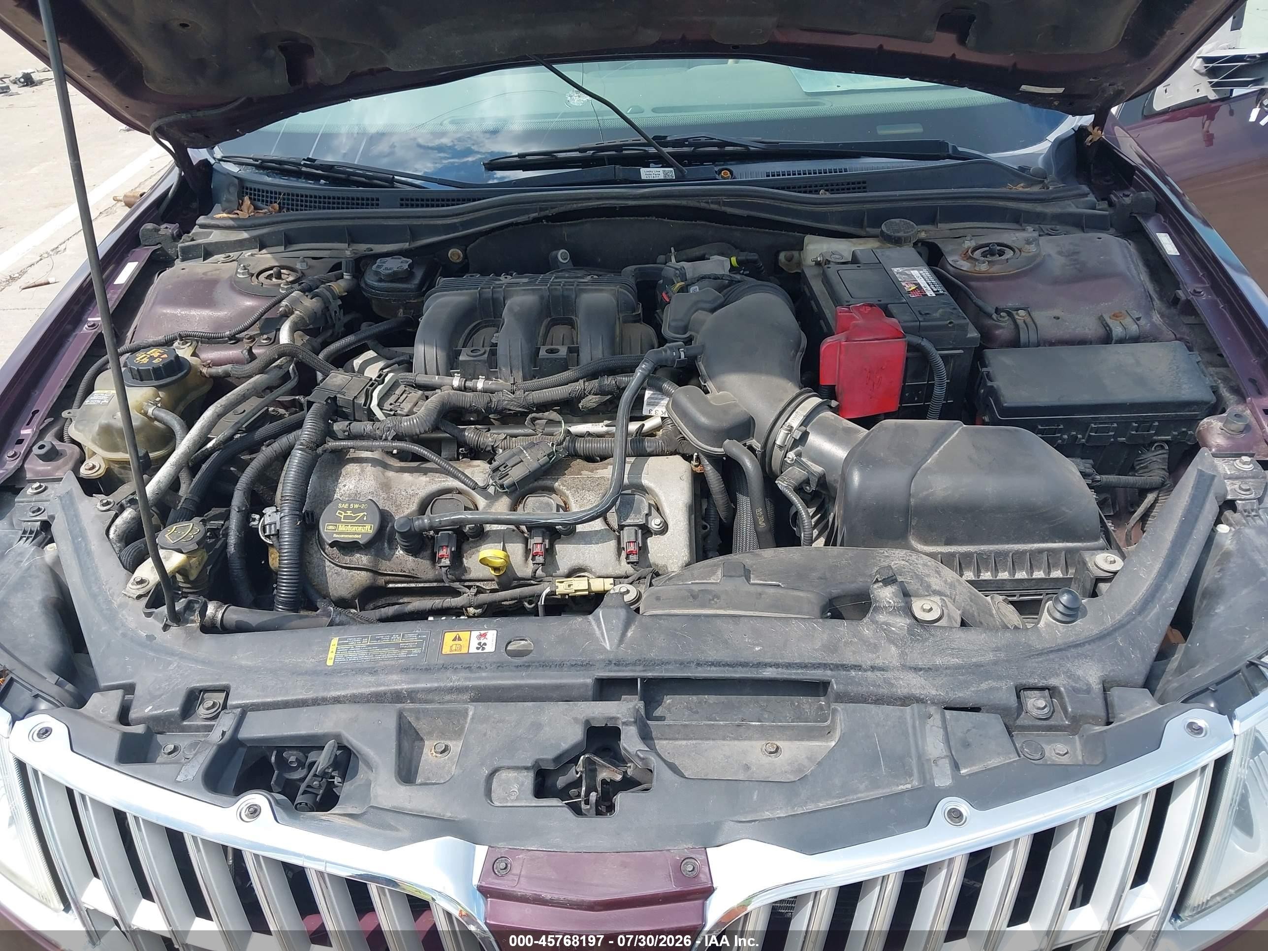2011 Lincoln Mkz   Burgundy vin: 3LNHL2JC1BR771869