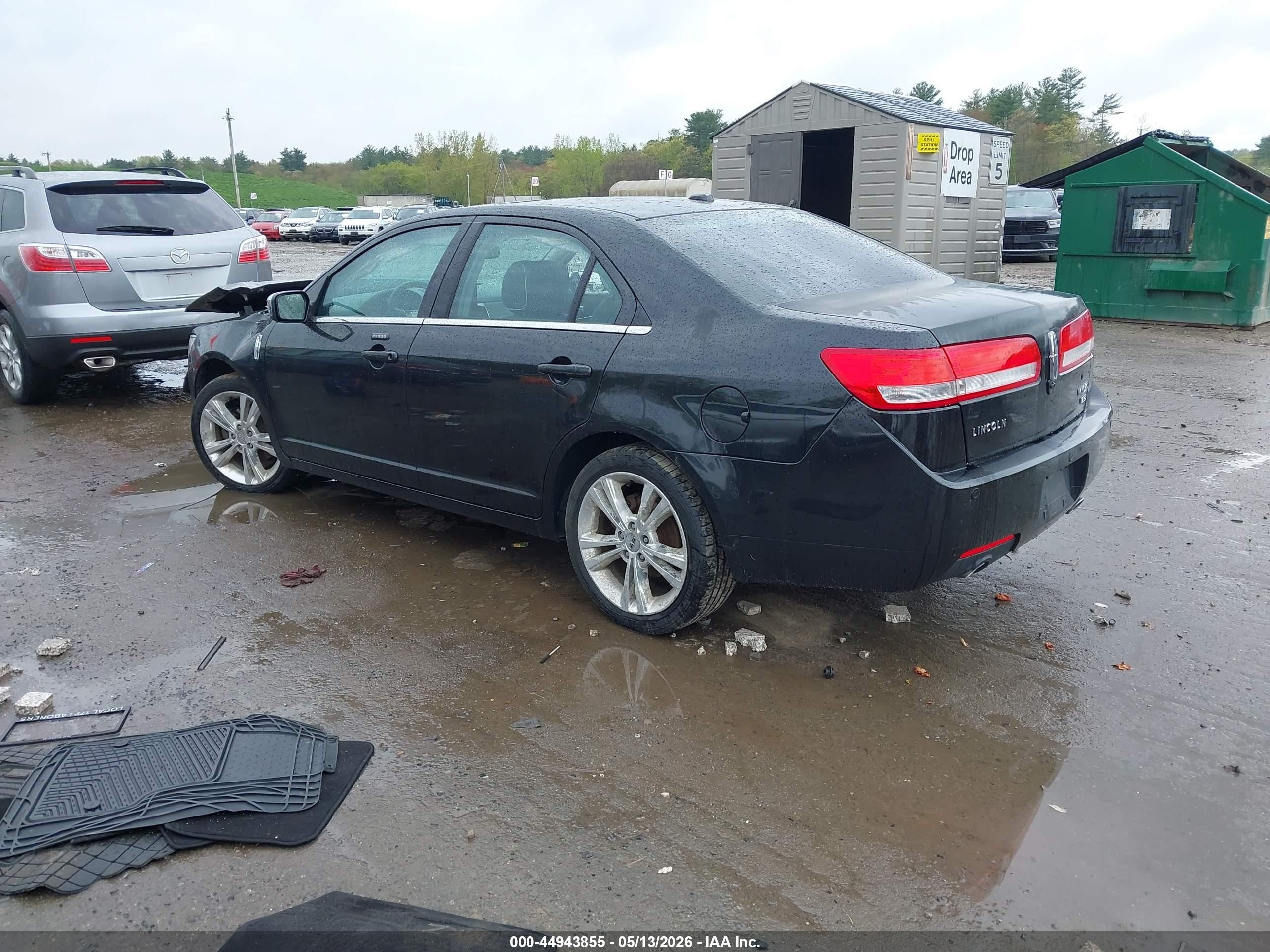 2012 Lincoln Mkz   Black vin: 3LNHL2JC1CR833904