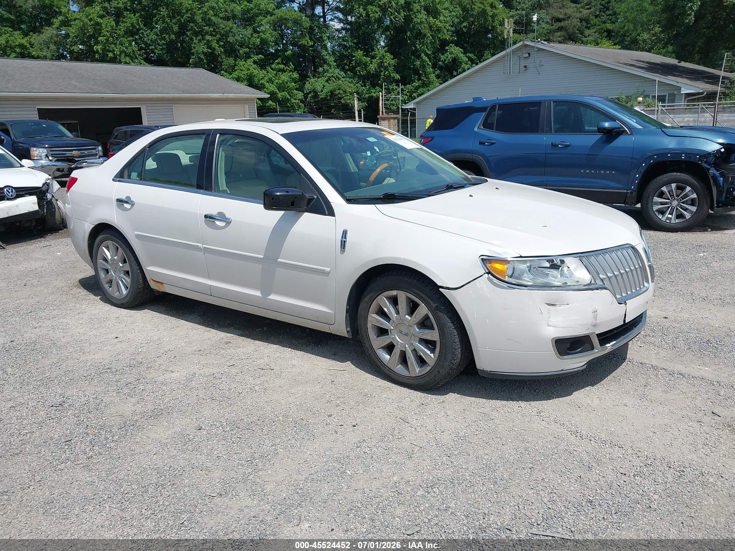 2010 Lincoln Mkz   Белый vin: 3LNHL2JC2AR611692