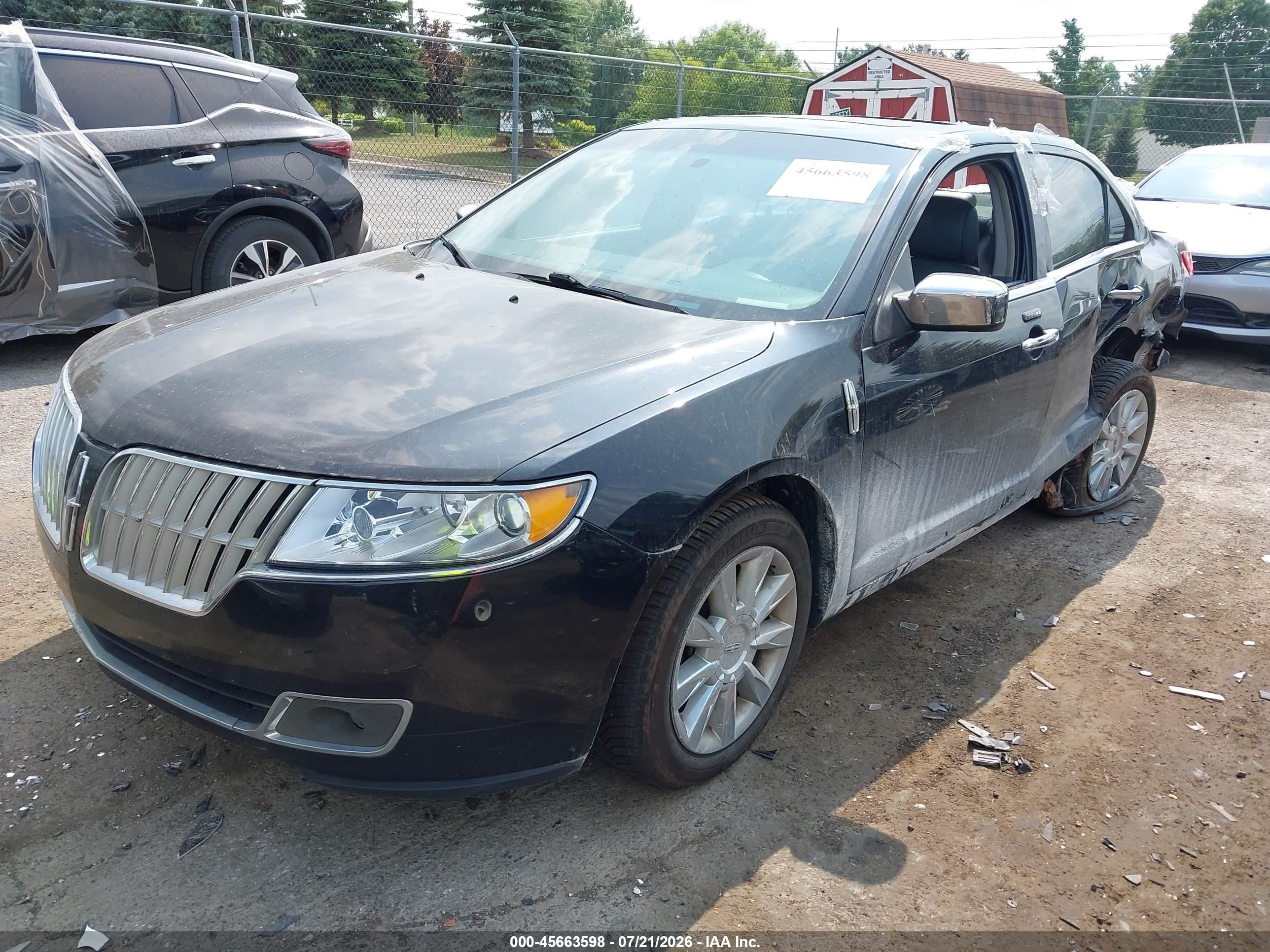 2010 Lincoln Mkz   Black vin: 3LNHL2JC2AR754965