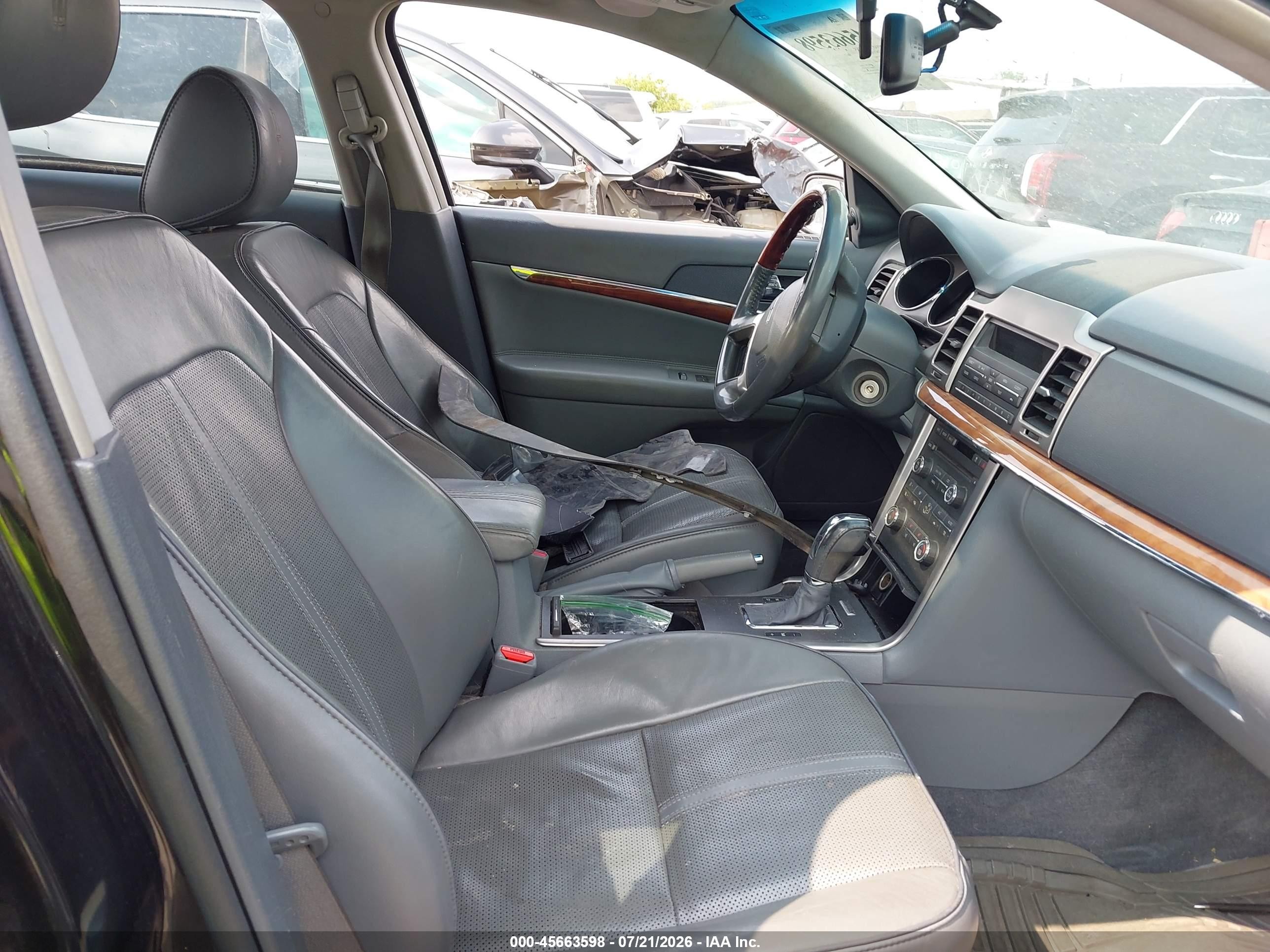 2010 Lincoln Mkz   Black vin: 3LNHL2JC2AR754965