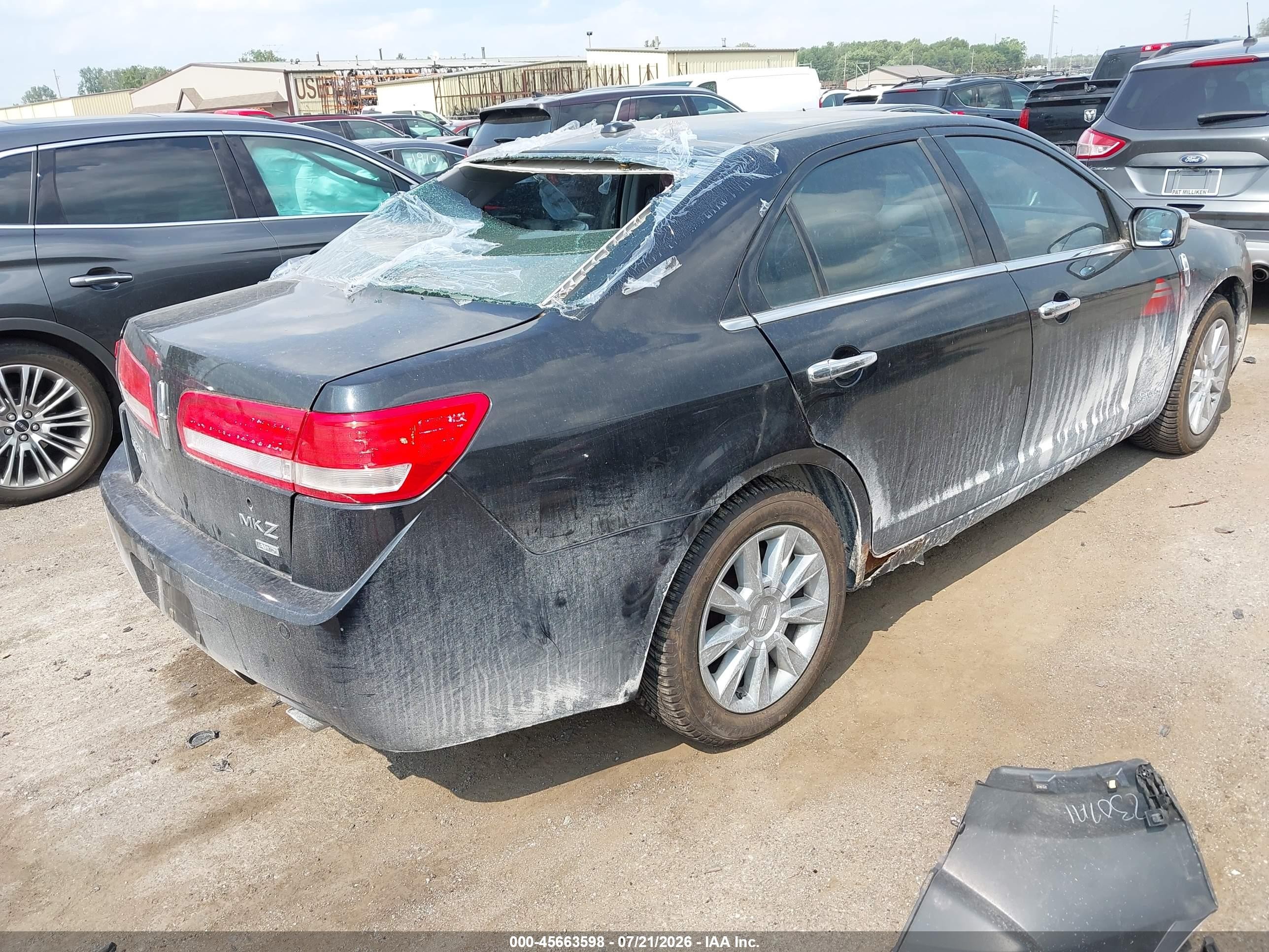2010 Lincoln Mkz   Black vin: 3LNHL2JC2AR754965