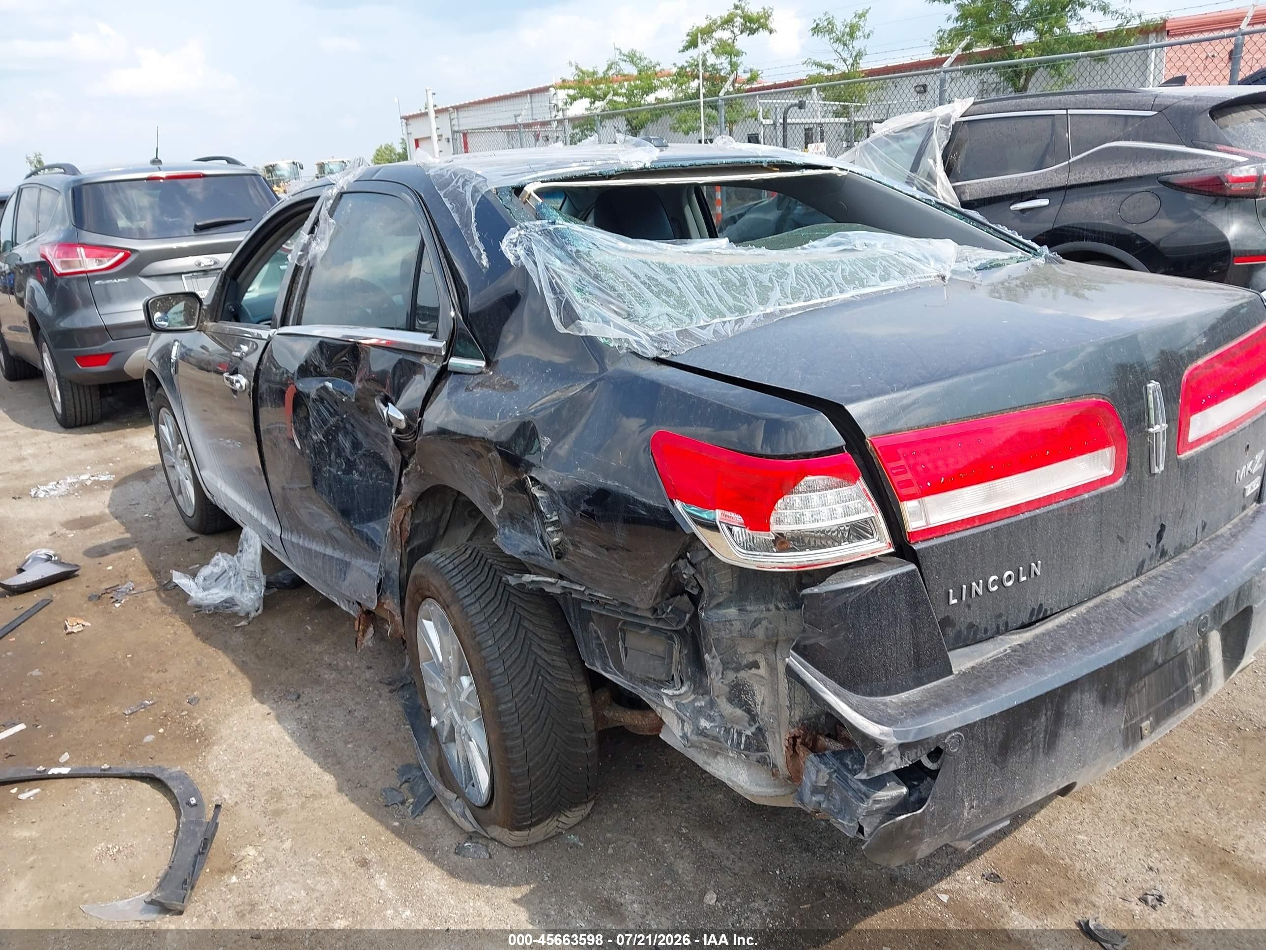 2010 Lincoln Mkz   Black vin: 3LNHL2JC2AR754965