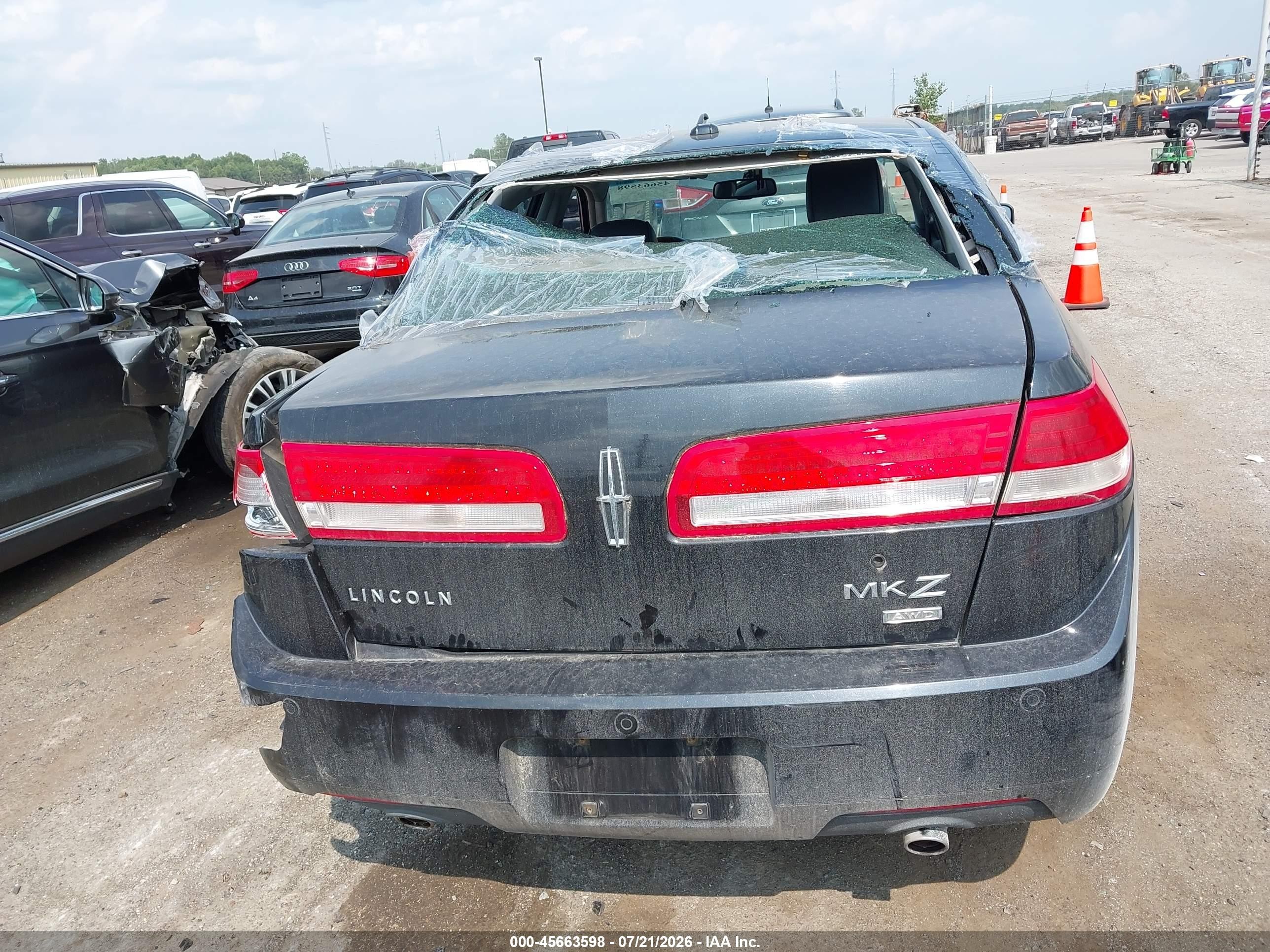 2010 Lincoln Mkz   Black vin: 3LNHL2JC2AR754965