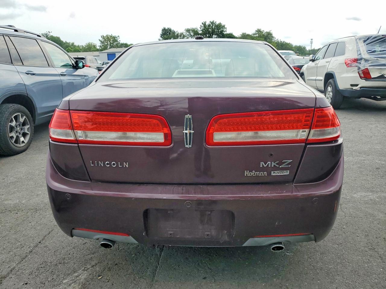 2011 Lincoln Mkz Maroon vin: 3LNHL2JC2BR758712