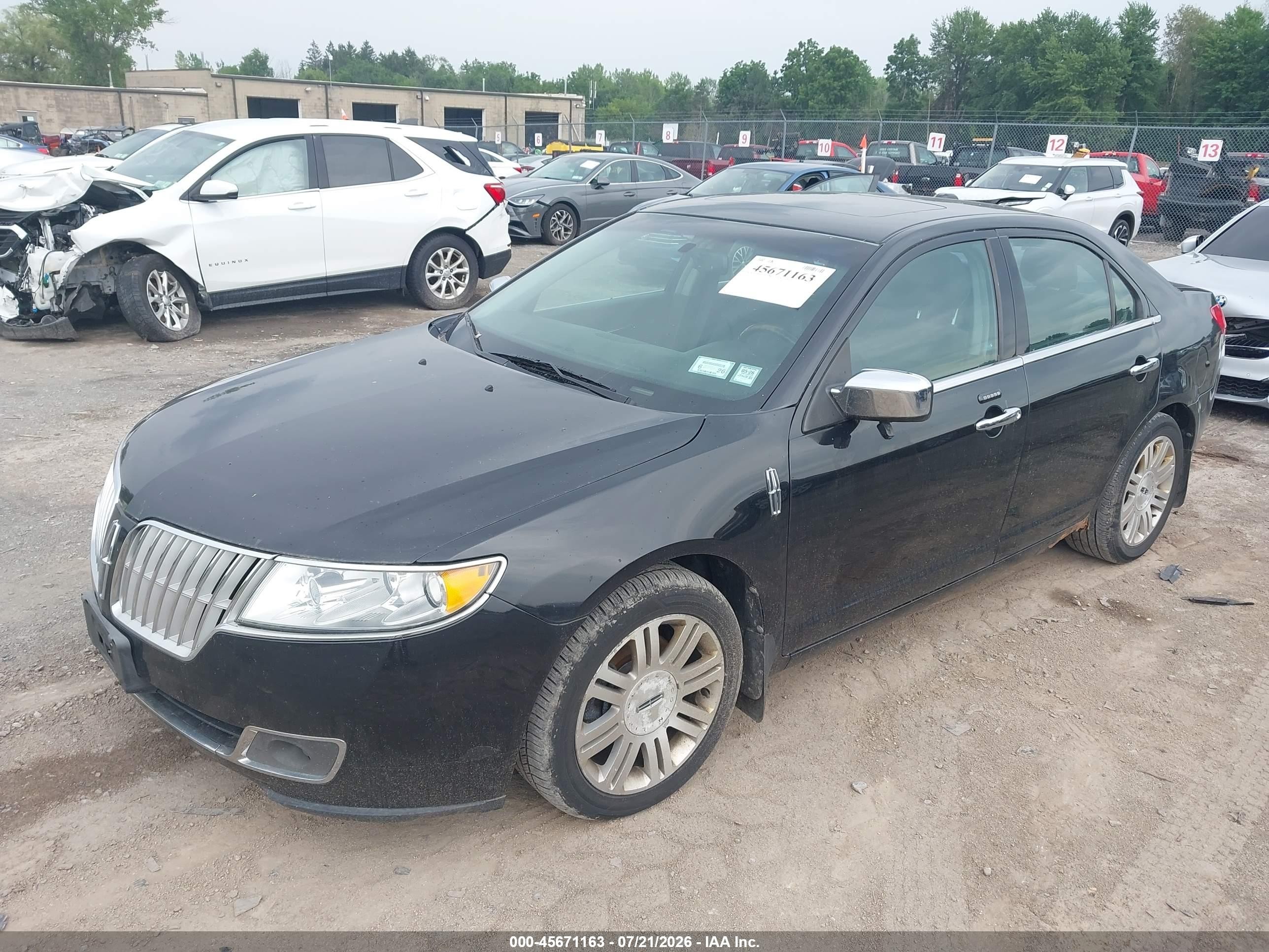 2011 Lincoln Mkz   Black vin: 3LNHL2JC2BR771735