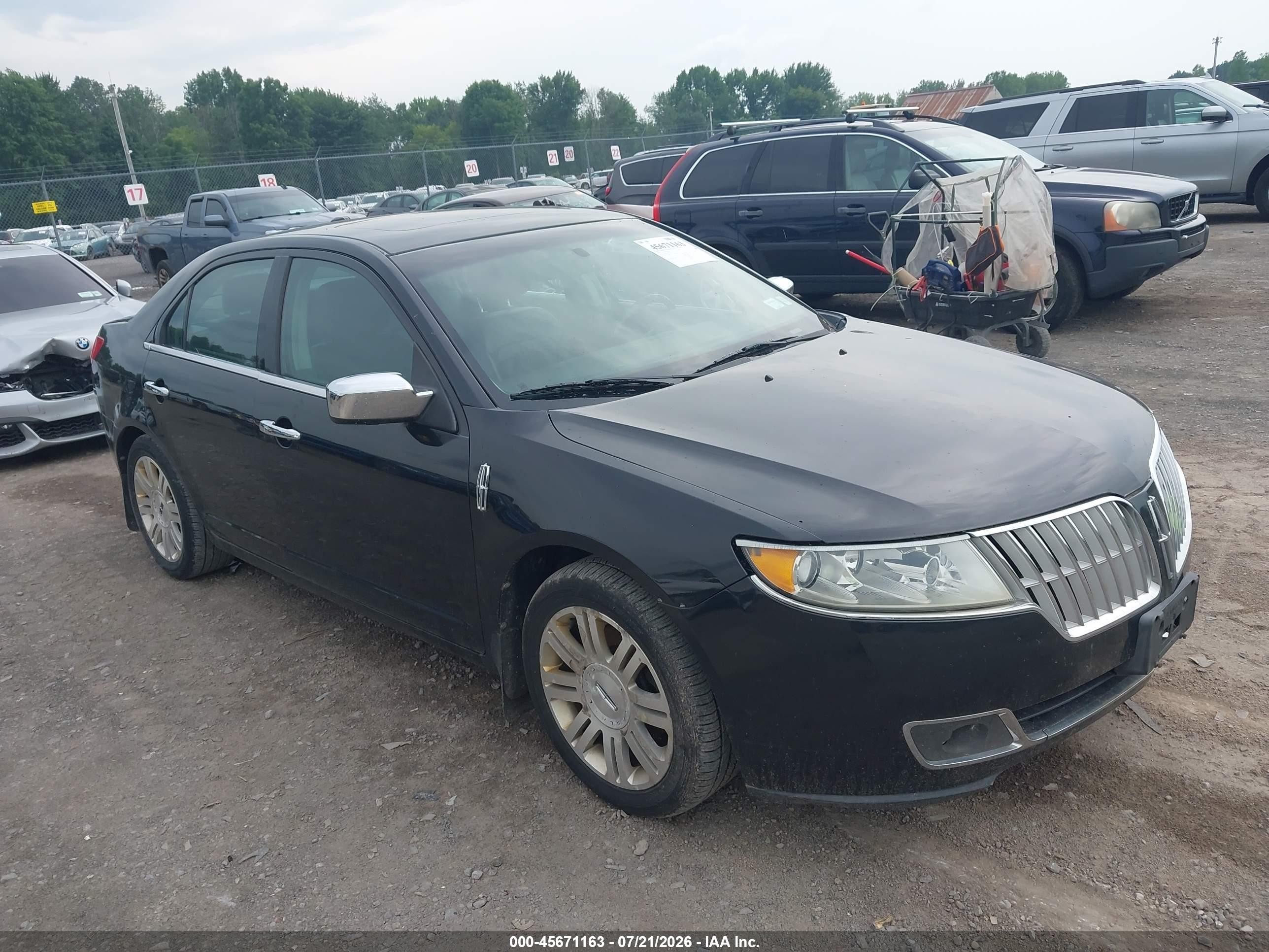 2011 Lincoln Mkz   Black vin: 3LNHL2JC2BR771735