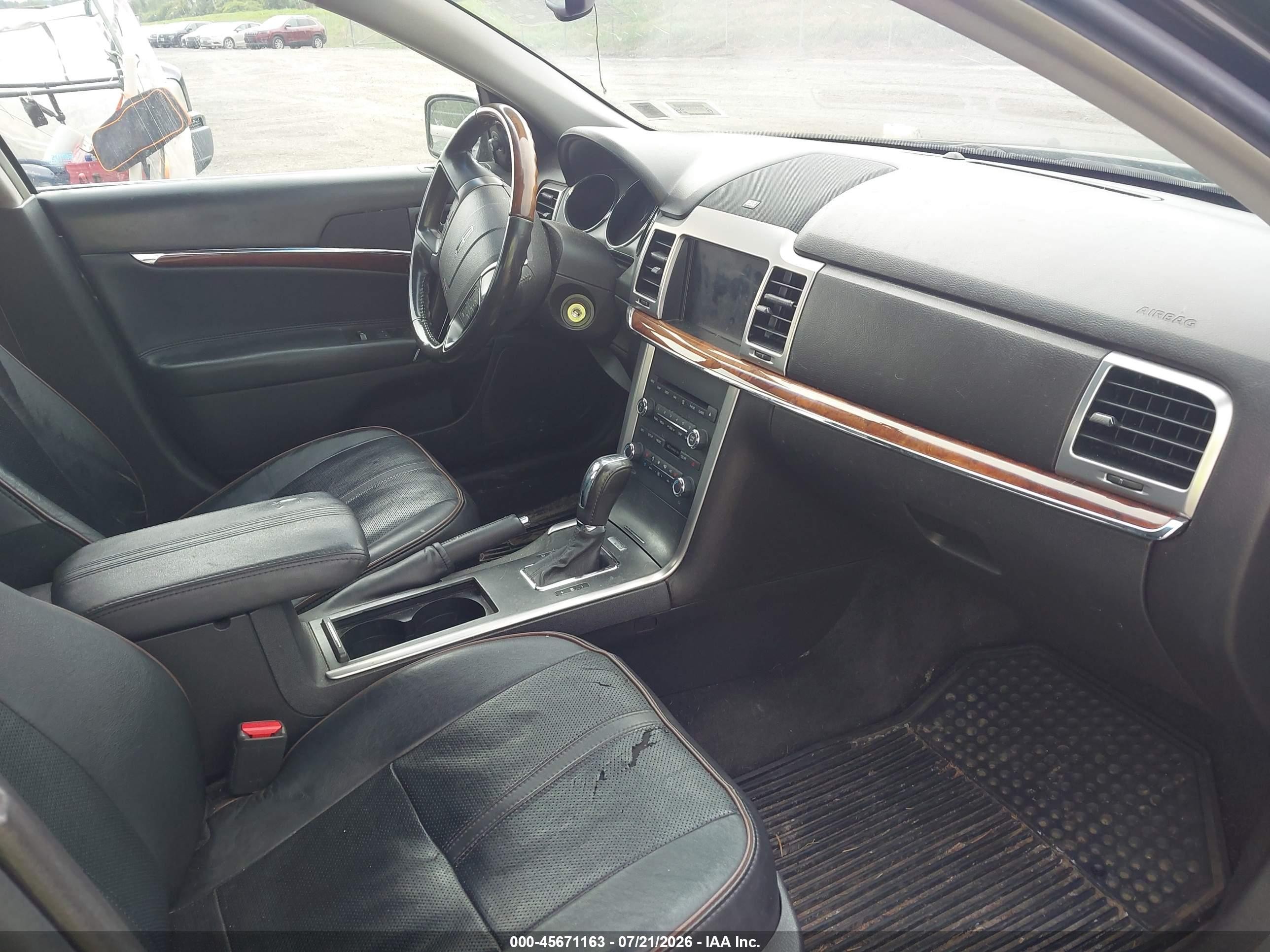 2011 Lincoln Mkz   Black vin: 3LNHL2JC2BR771735