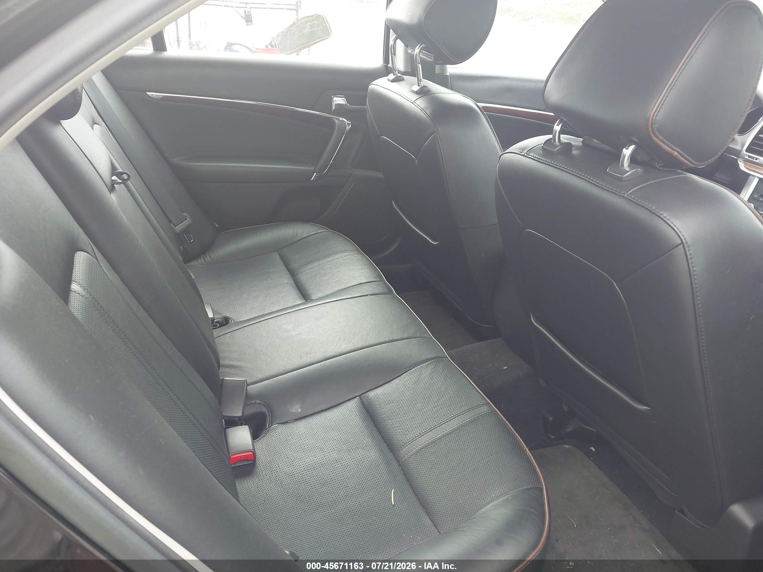 2011 Lincoln Mkz   Black vin: 3LNHL2JC2BR771735