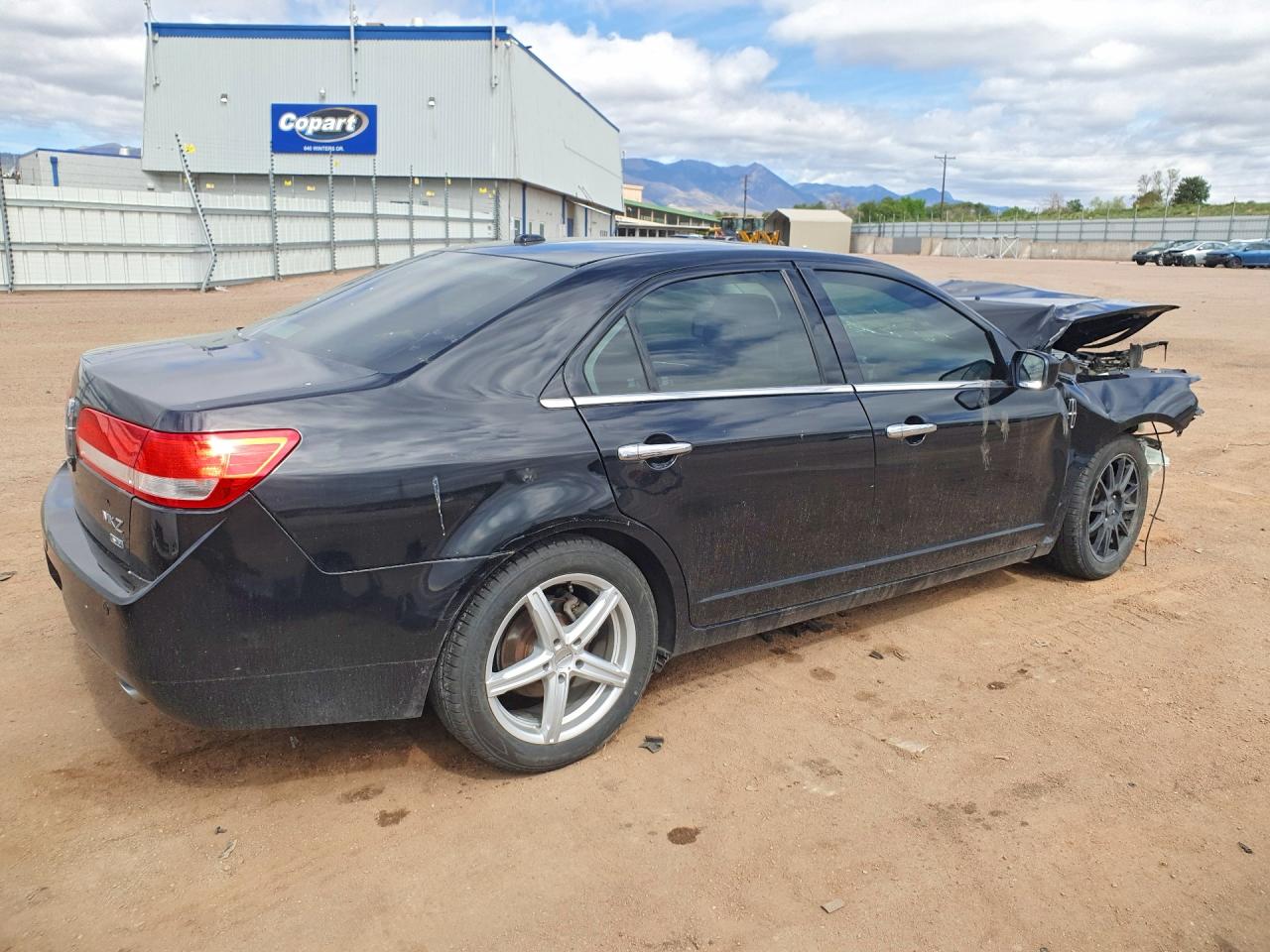 2012 Lincoln Mkz Black vin: 3LNHL2JC2CR807554