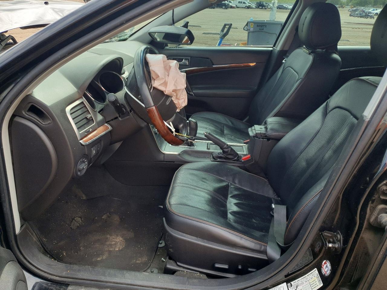2012 Lincoln Mkz Black vin: 3LNHL2JC2CR807554