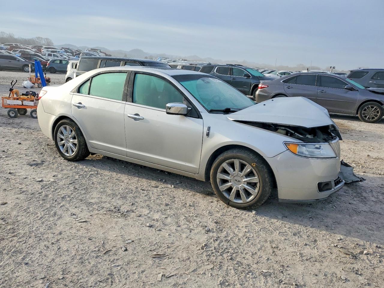 2012 Lincoln Mkz Silver vin: 3LNHL2JC2CR813936