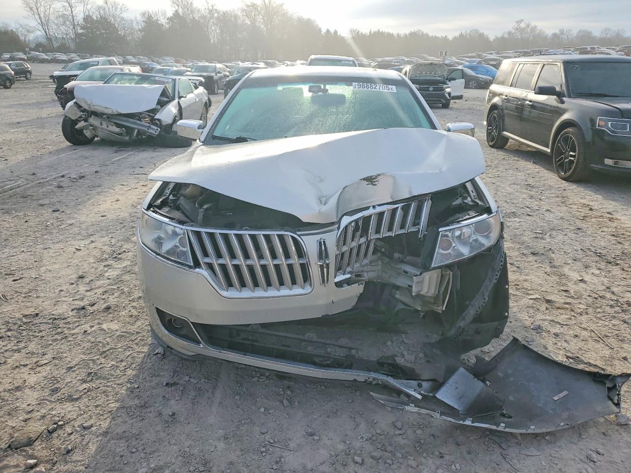 2012 Lincoln Mkz Silver vin: 3LNHL2JC2CR813936