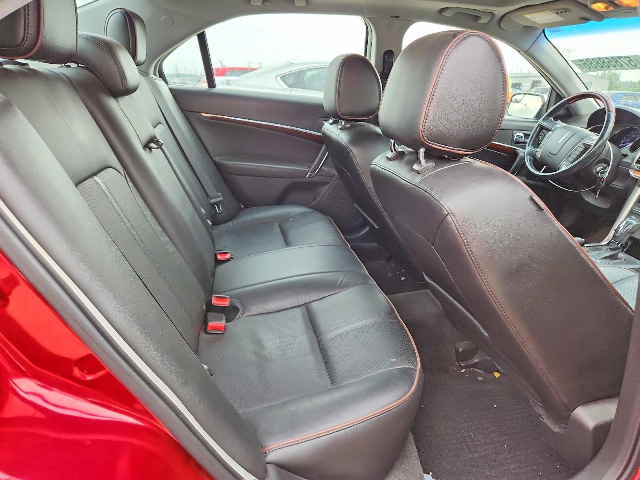 2012 Lincoln Mkz Red vin: 3LNHL2JC2CR824242