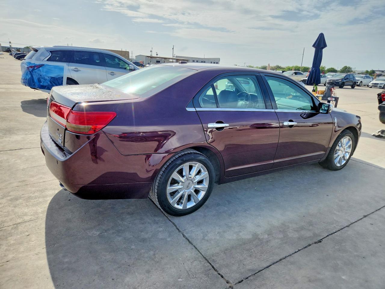 2012 Lincoln Mkz Темно-бордовый vin: 3LNHL2JC2CR839260
