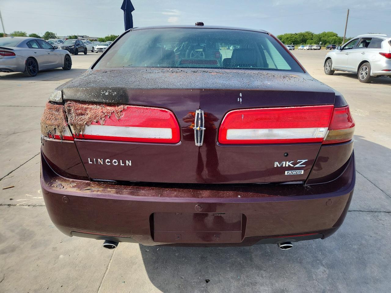 2012 Lincoln Mkz Темно-бордовый vin: 3LNHL2JC2CR839260