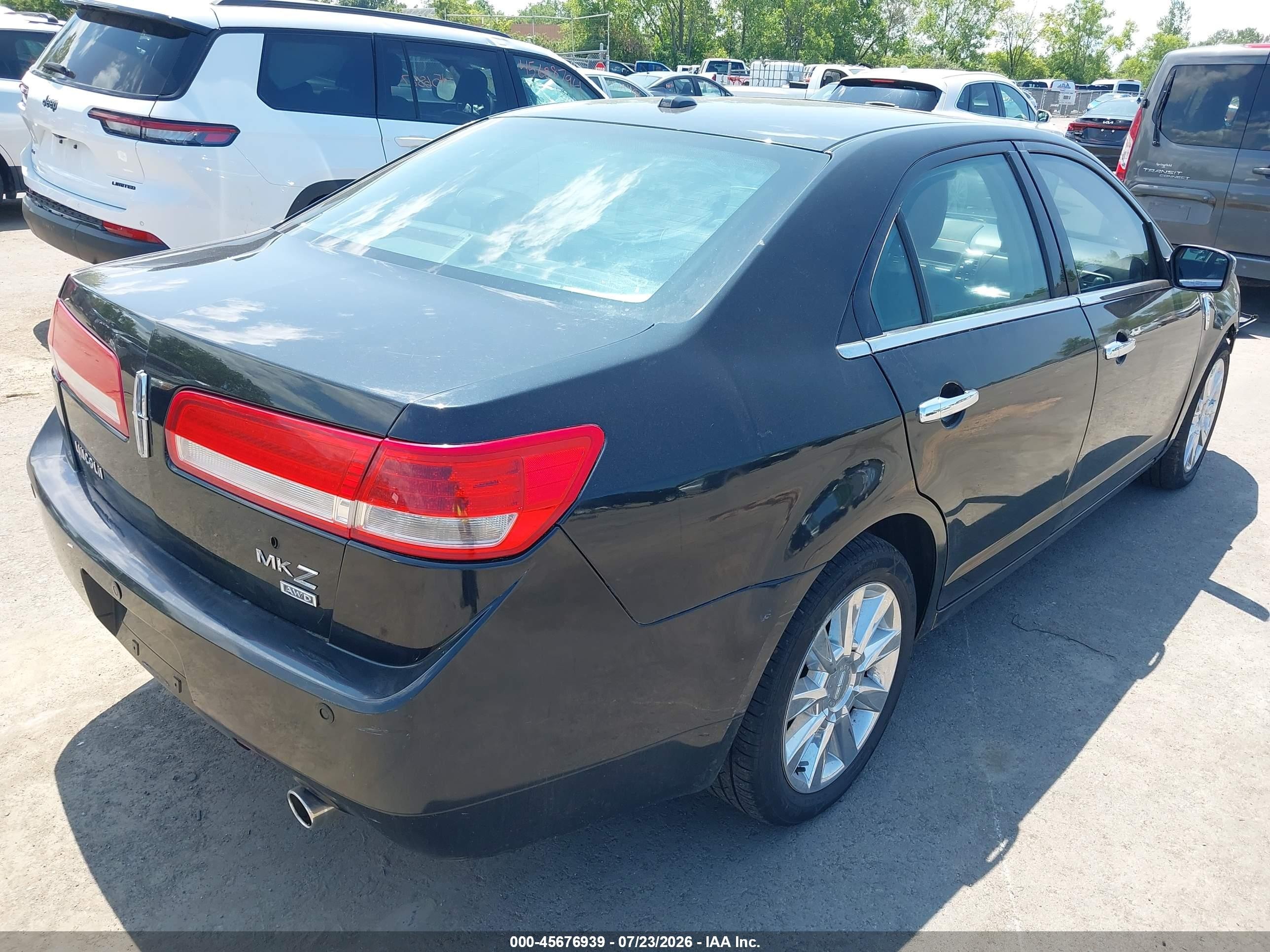 2010 Lincoln Mkz Black vin: 3LNHL2JC3AR616500