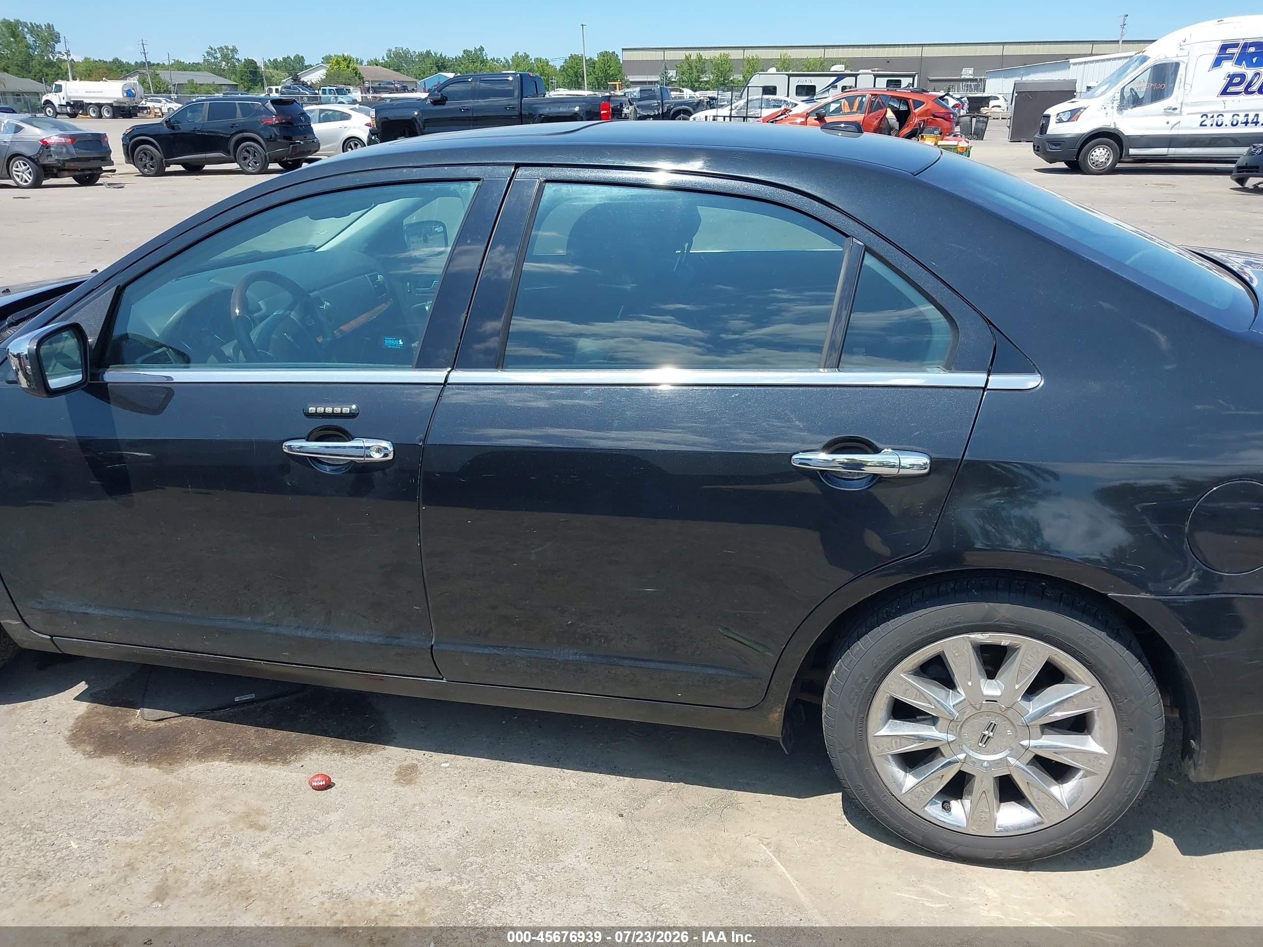 2010 Lincoln Mkz Black vin: 3LNHL2JC3AR616500