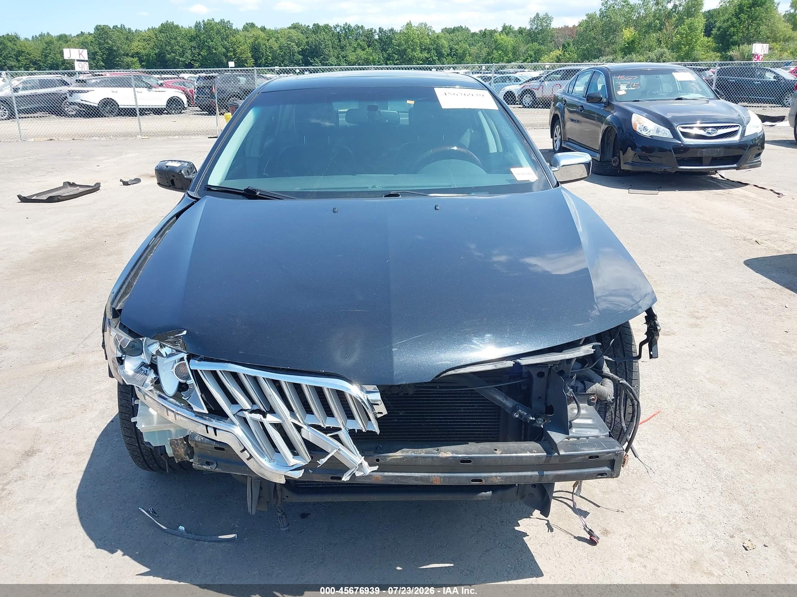 2010 Lincoln Mkz Black vin: 3LNHL2JC3AR616500