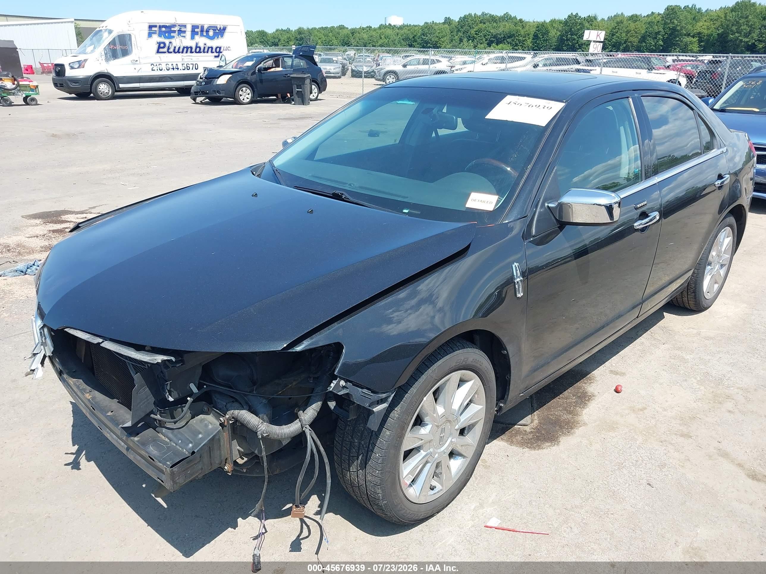 2010 Lincoln Mkz Black vin: 3LNHL2JC3AR616500