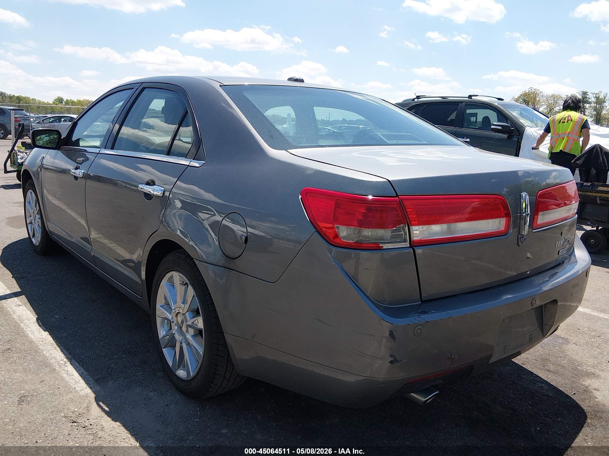 2010 Lincoln Mkz   Gray vin: 3LNHL2JC3AR649920