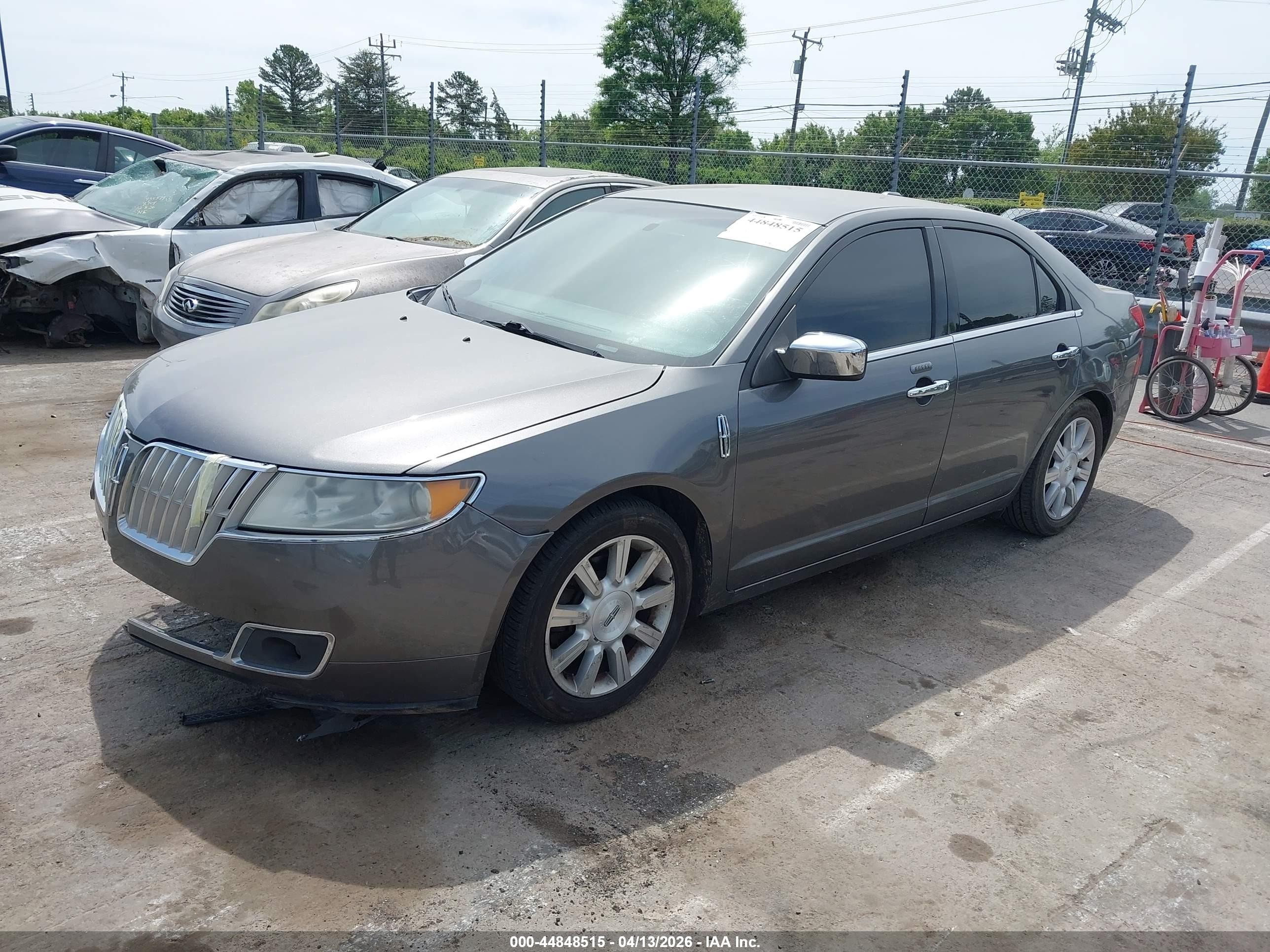 2010 Lincoln Mkz   Gray vin: 3LNHL2JC3AR753775