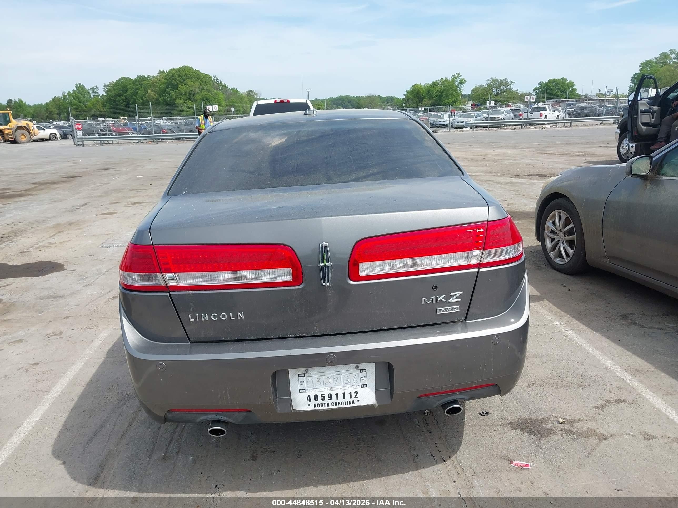 2010 Lincoln Mkz   Gray vin: 3LNHL2JC3AR753775