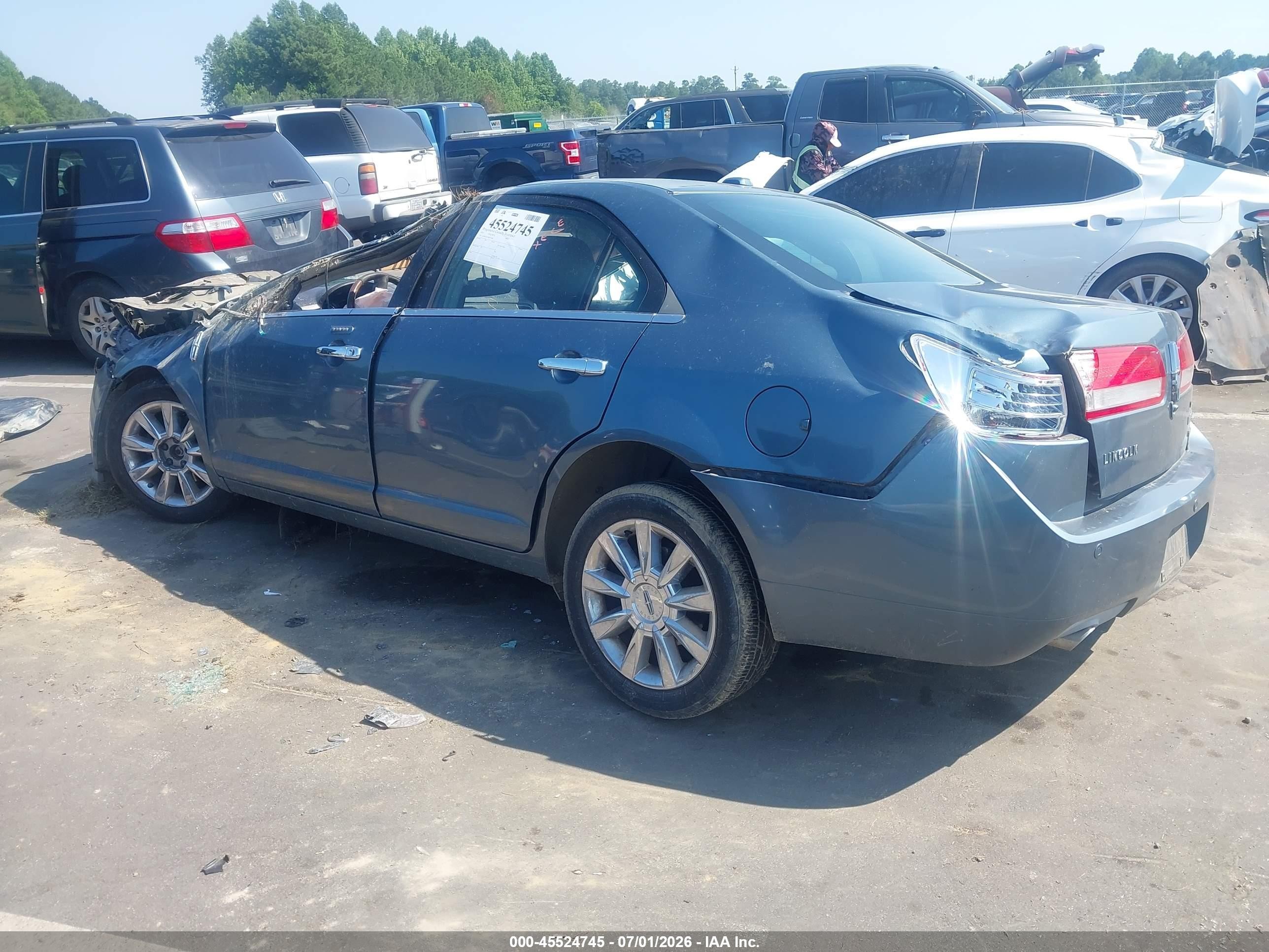 2011 Lincoln Mkz   Blue vin: 3LNHL2JC3BR767046