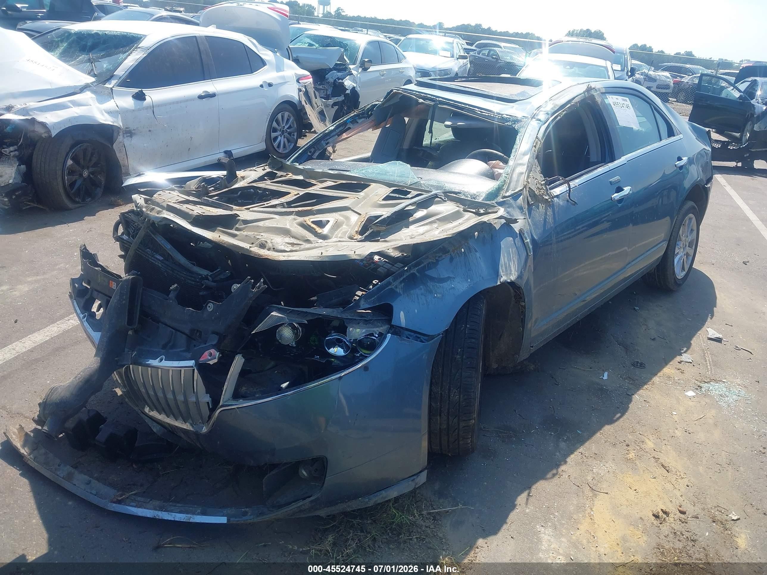 2011 Lincoln Mkz   Blue vin: 3LNHL2JC3BR767046