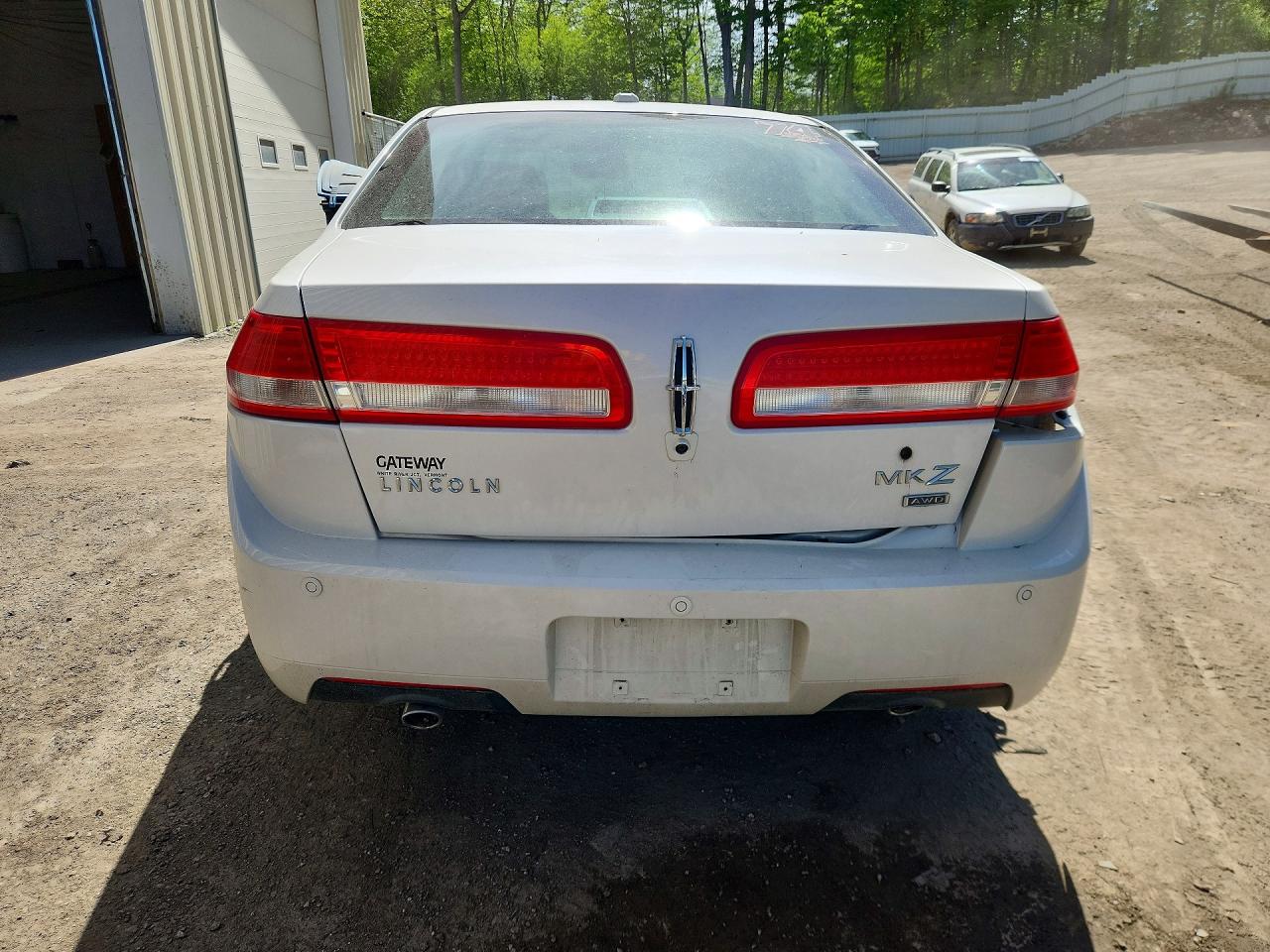 2012 Lincoln Mkz White vin: 3LNHL2JC3CR810012