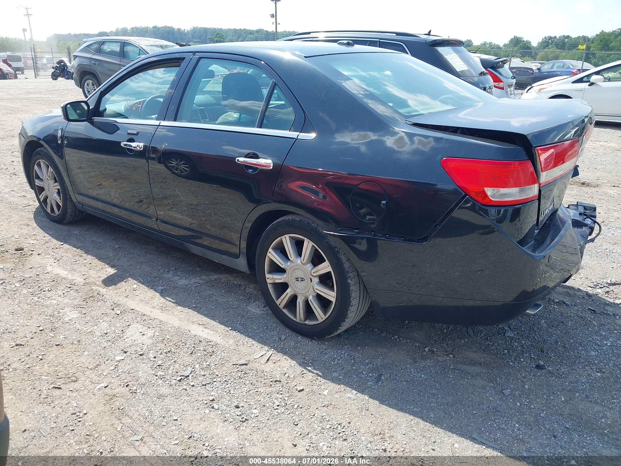 2010 Lincoln Mkz   Black vin: 3LNHL2JC4AR602525