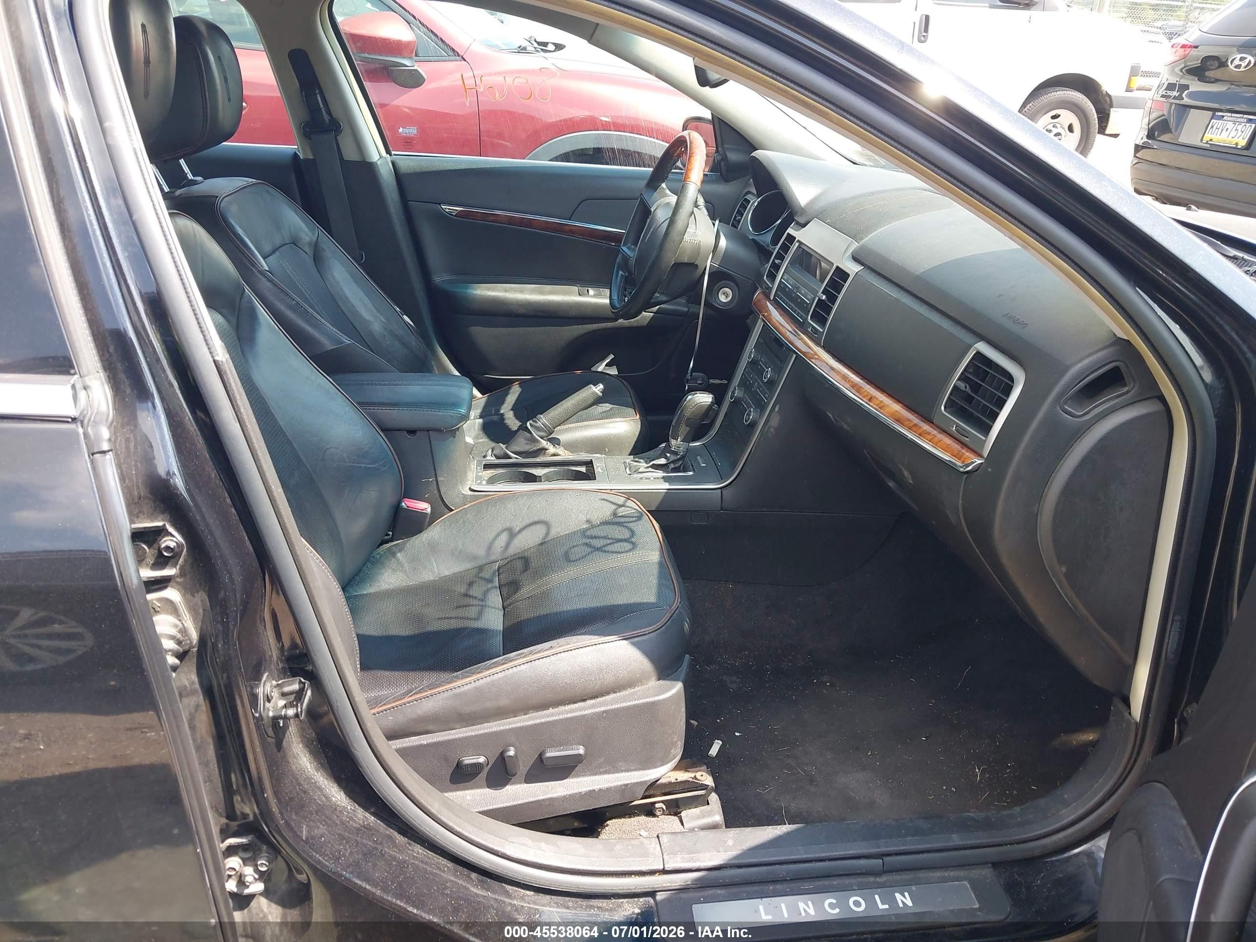 2010 Lincoln Mkz   Black vin: 3LNHL2JC4AR602525