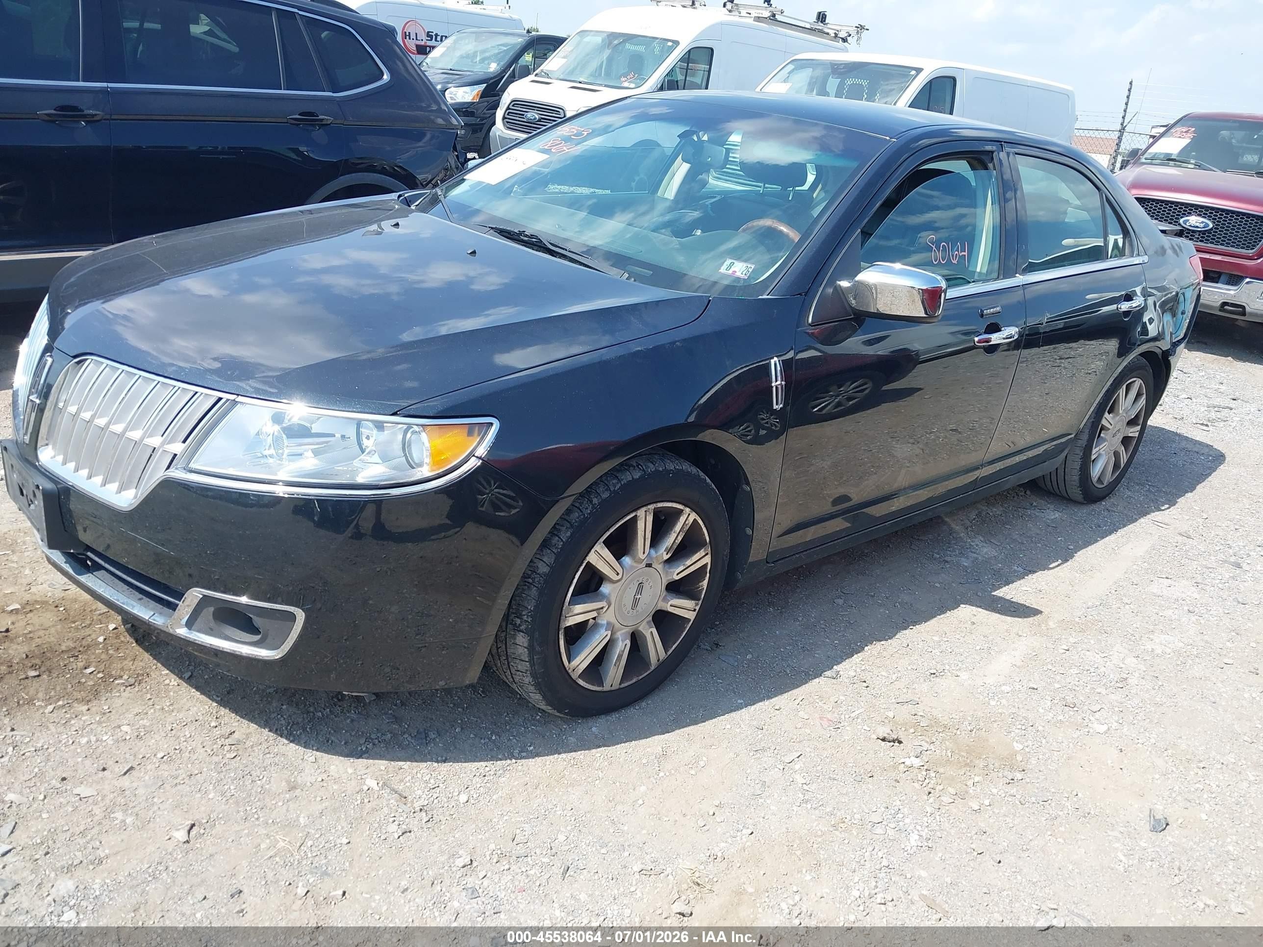 2010 Lincoln Mkz   Black vin: 3LNHL2JC4AR602525