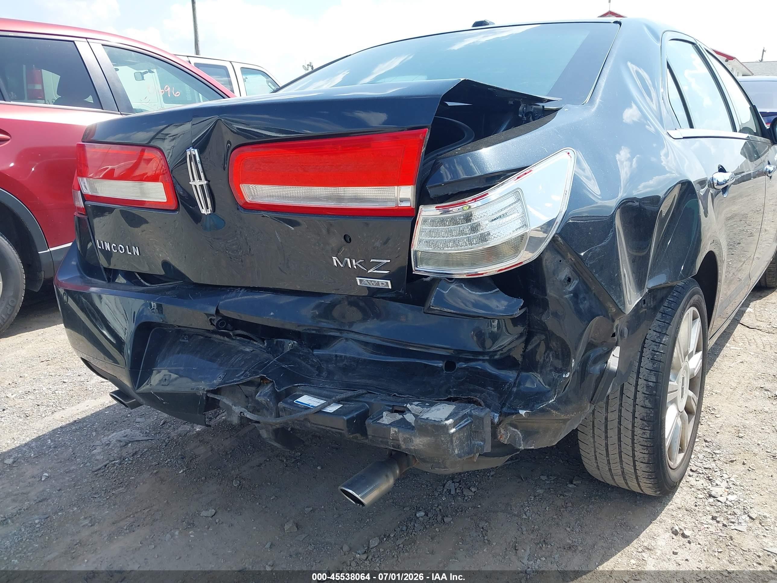 2010 Lincoln Mkz   Black vin: 3LNHL2JC4AR602525