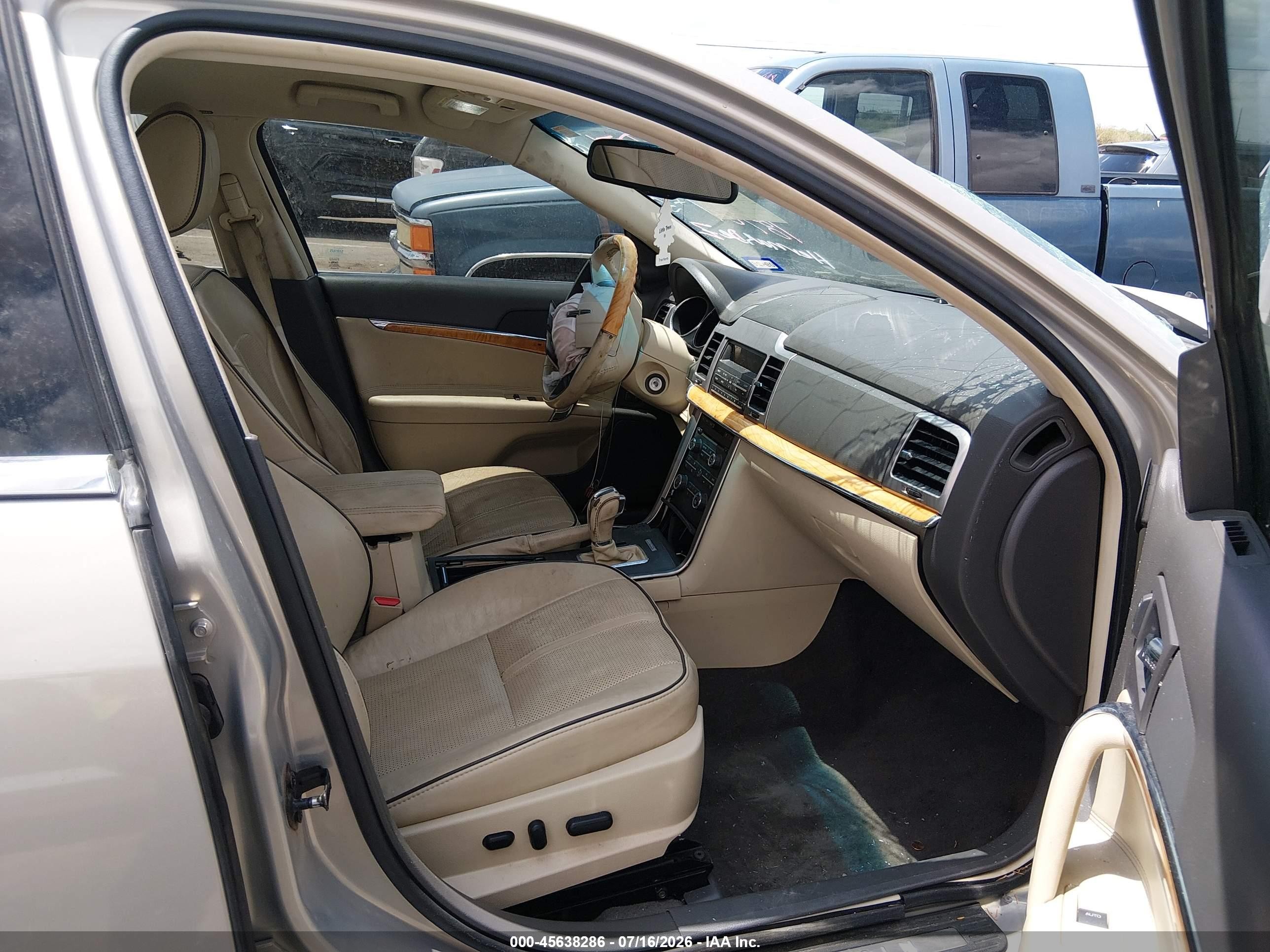 2010 Lincoln Mkz   Серебряный vin: 3LNHL2JC4AR753848