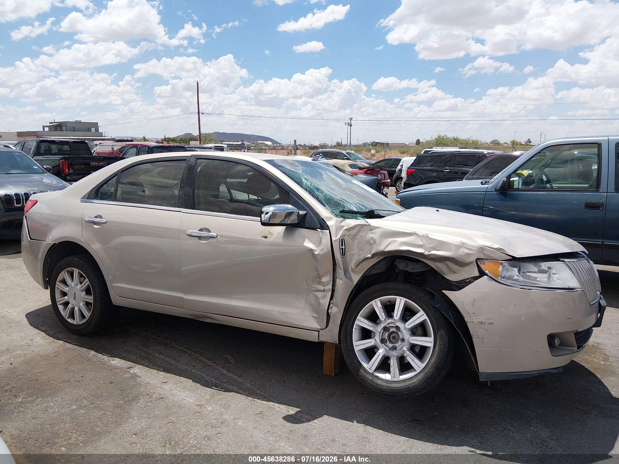 2010 Lincoln Mkz   Серебряный vin: 3LNHL2JC4AR753848