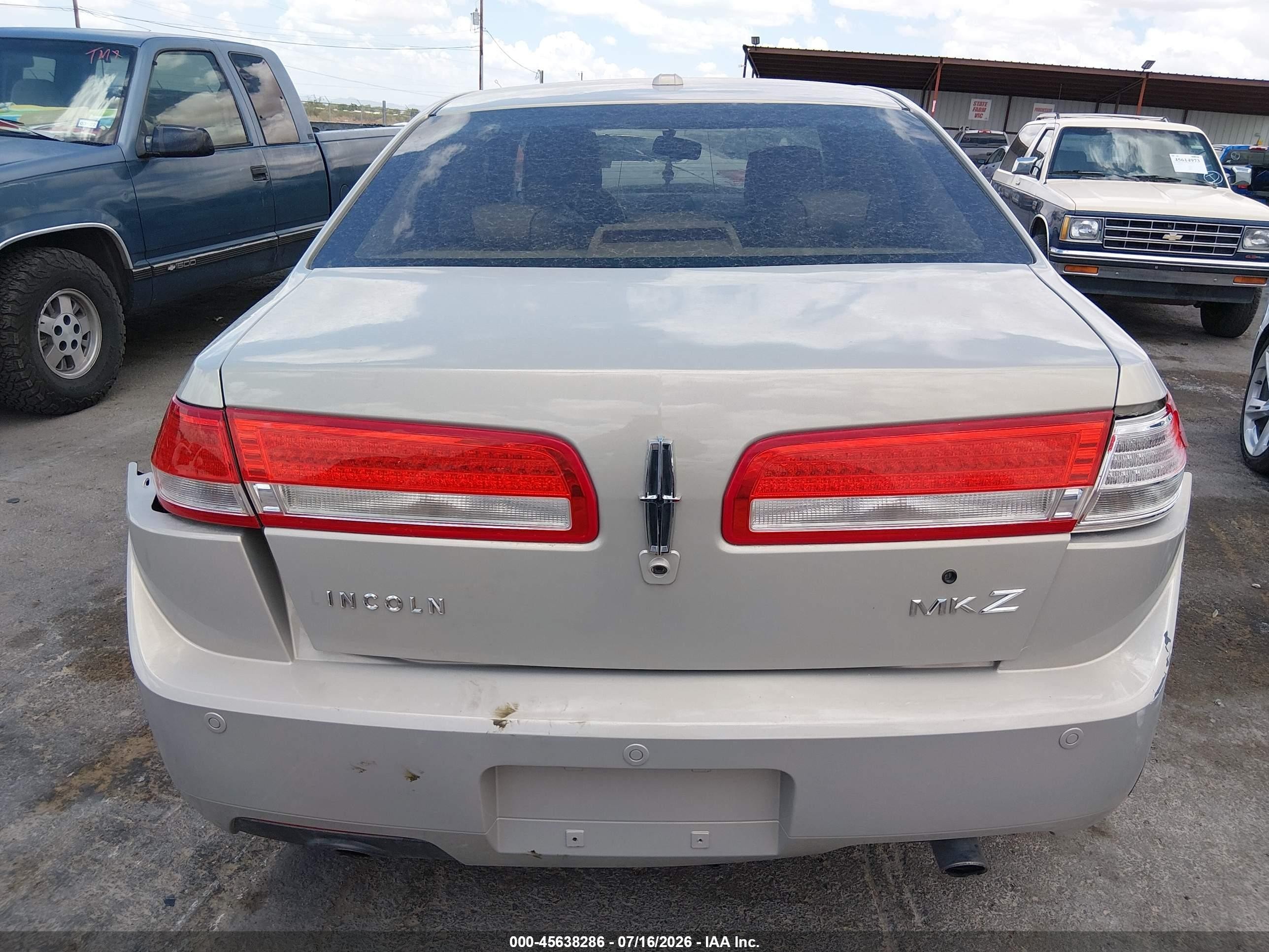 2010 Lincoln Mkz   Серебряный vin: 3LNHL2JC4AR753848