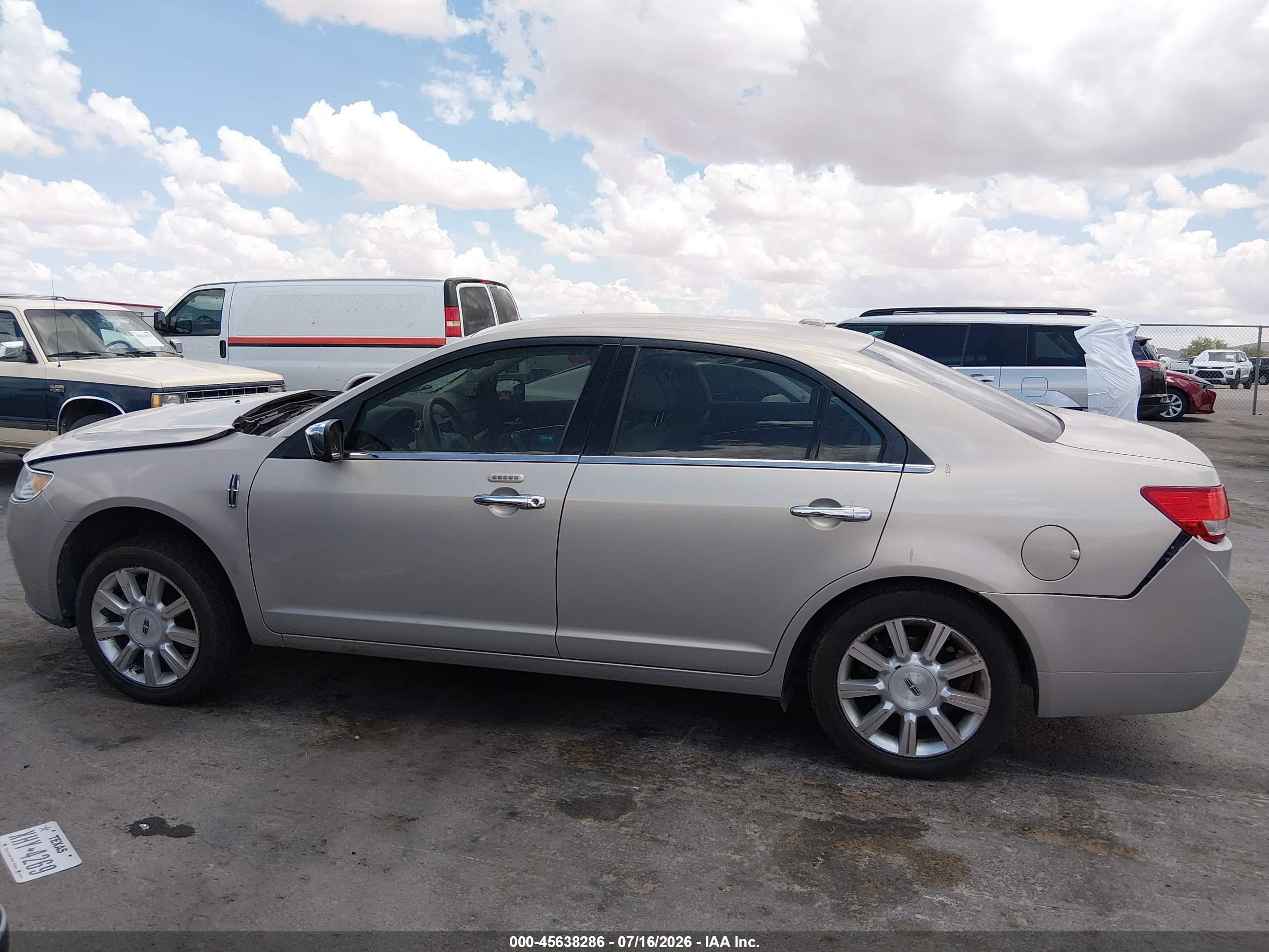 2010 Lincoln Mkz   Серебряный vin: 3LNHL2JC4AR753848
