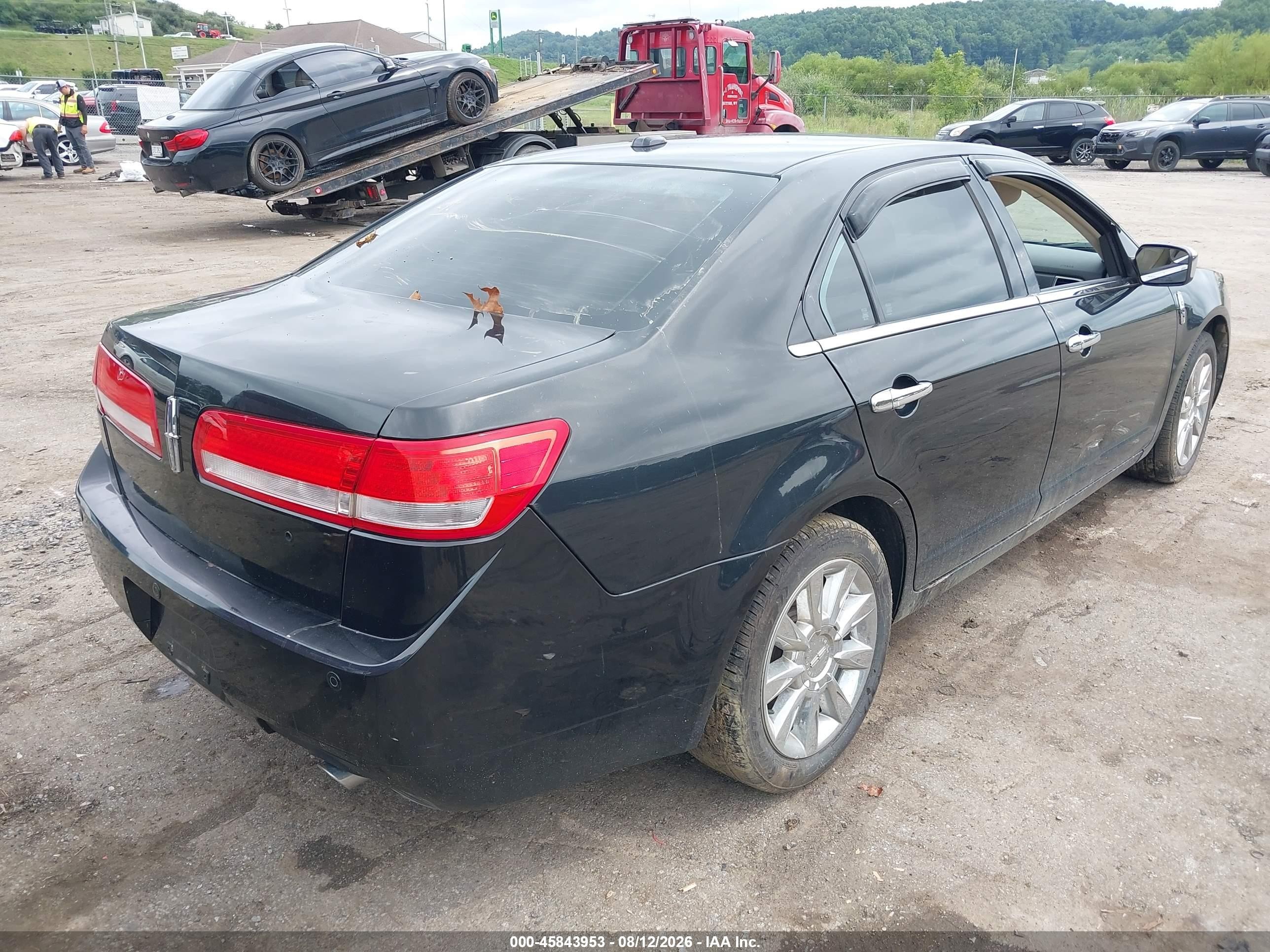 2011 Lincoln Mkz Black vin: 3LNHL2JC4BR757982