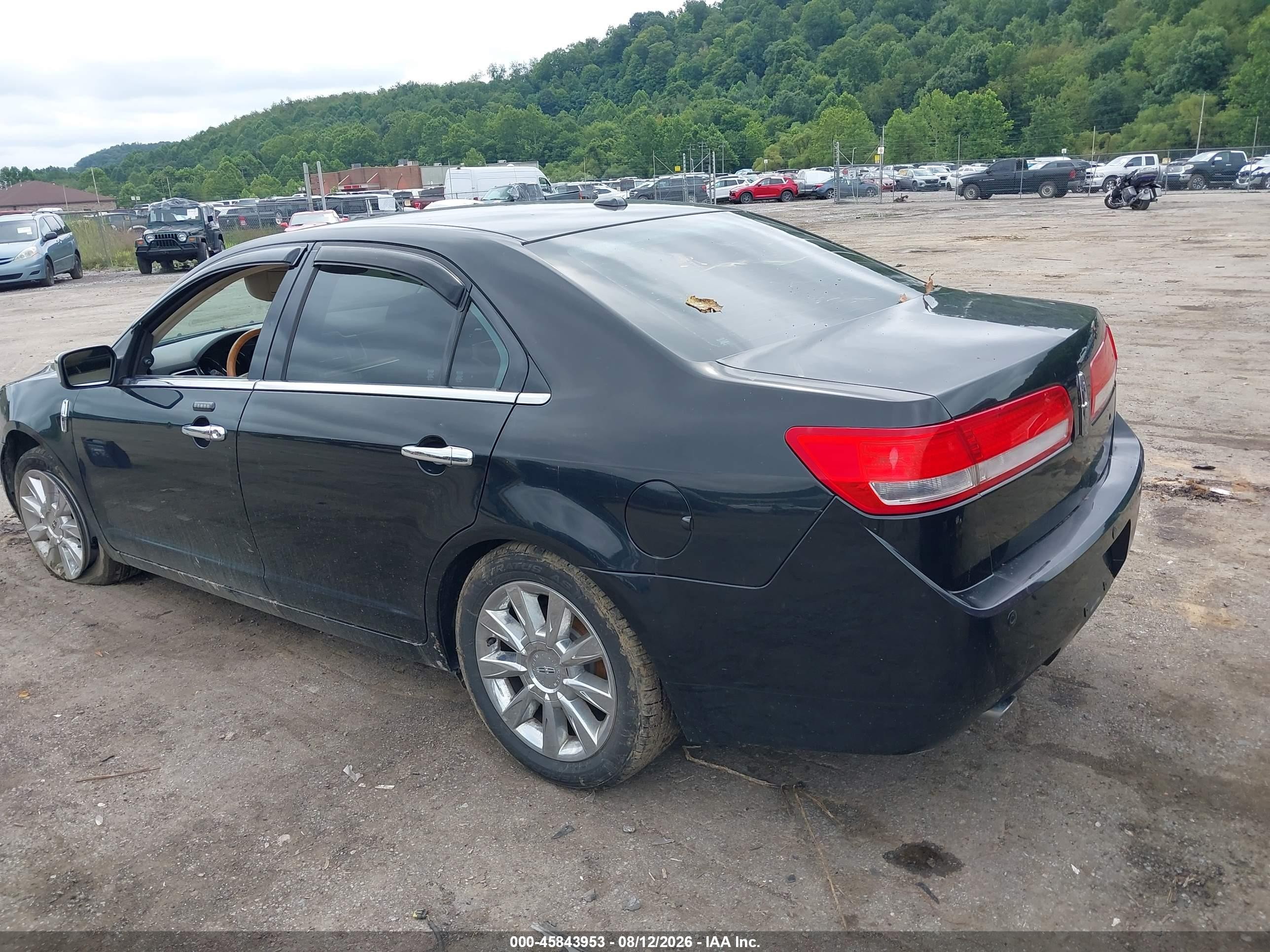 2011 Lincoln Mkz Black vin: 3LNHL2JC4BR757982