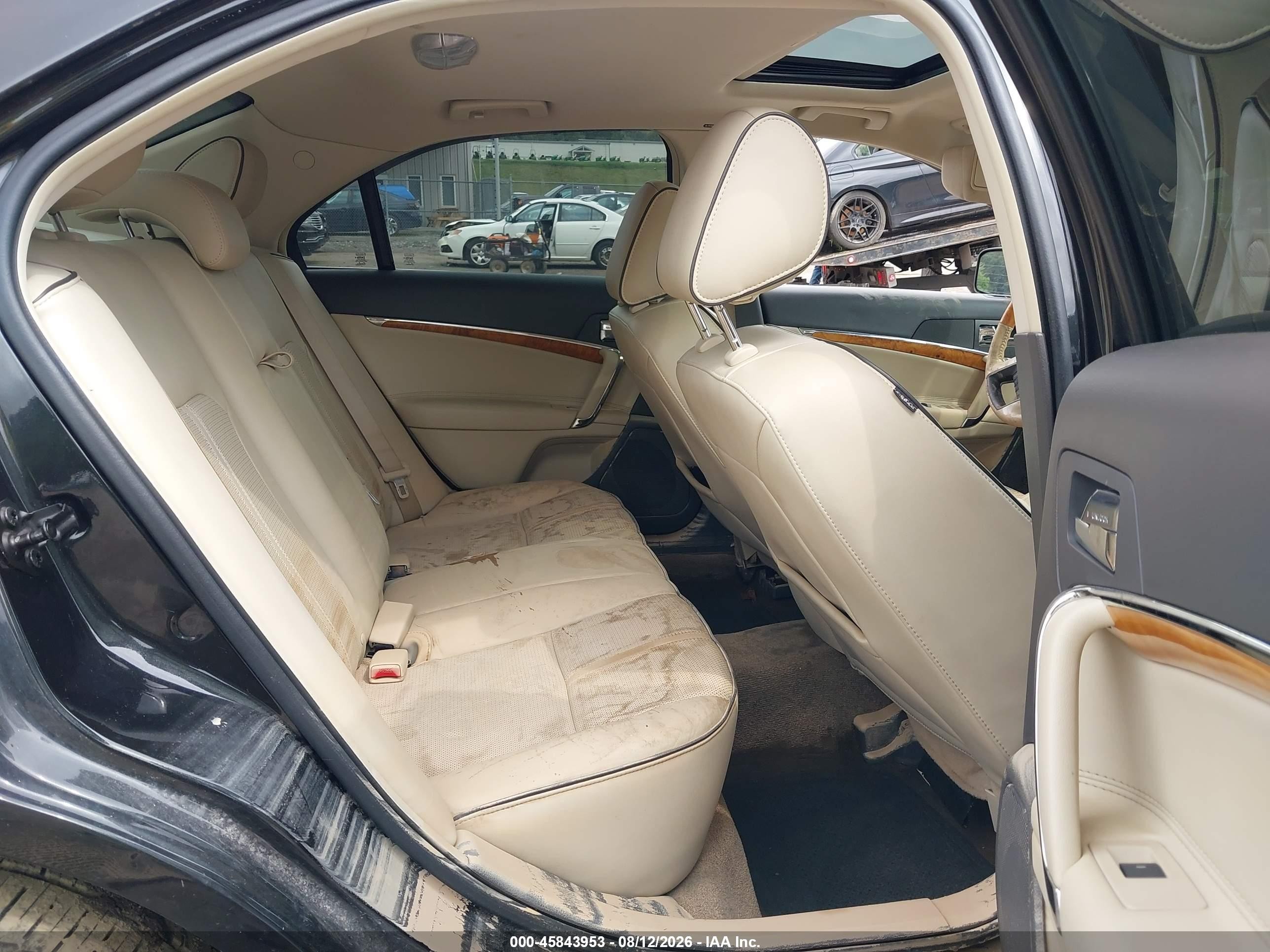 2011 Lincoln Mkz Black vin: 3LNHL2JC4BR757982