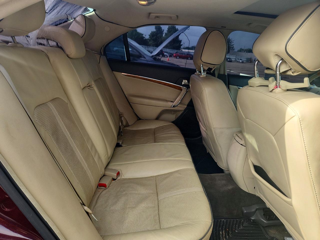 2011 Lincoln Mkz Burgundy vin: 3LNHL2JC4BR766178
