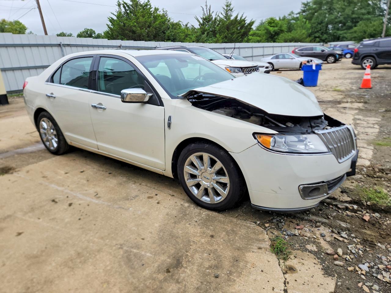 2012 Lincoln Mkz White vin: 3LNHL2JC4CR819463