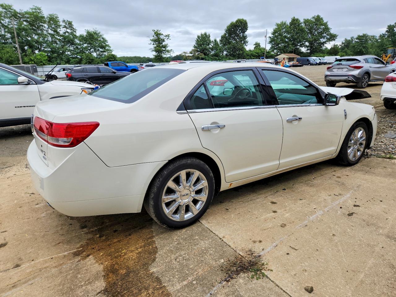 2012 Lincoln Mkz White vin: 3LNHL2JC4CR819463
